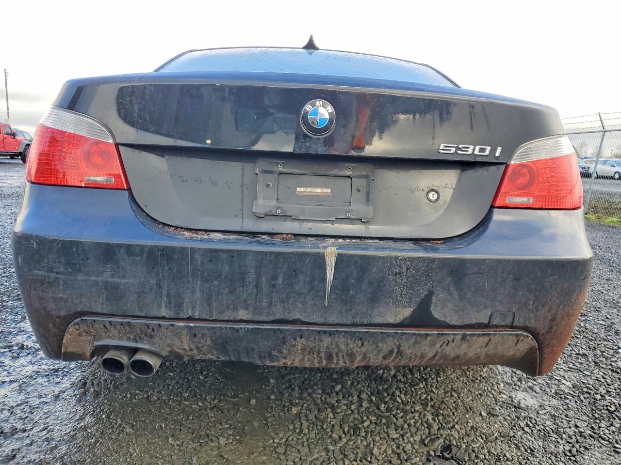 2007 Bmw 530 I Black vin: WBANE73567CM57778