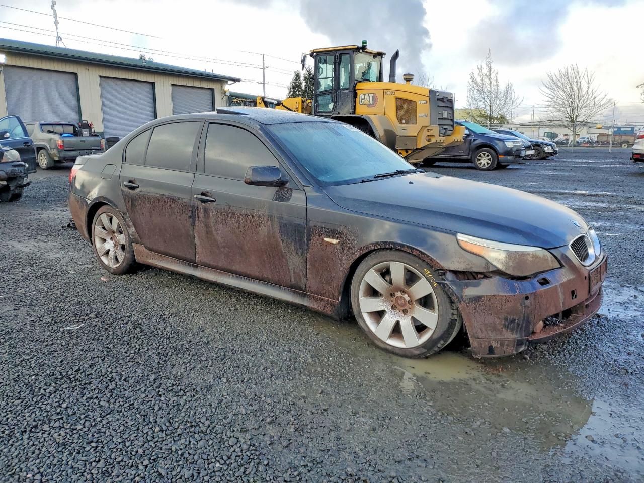 2007 Bmw 530 I Black vin: WBANE73567CM57778