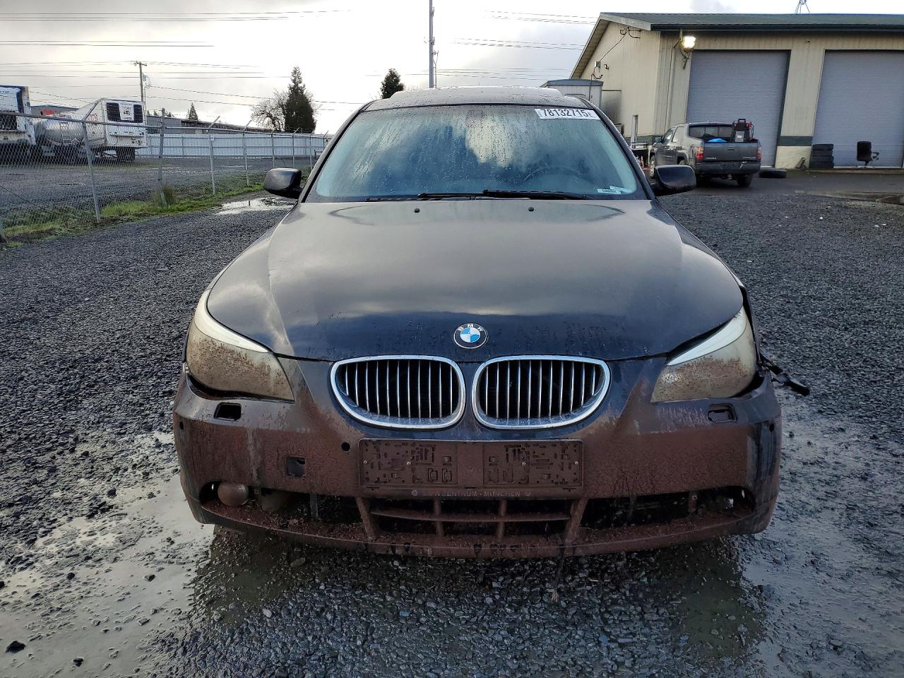 2007 Bmw 530 I Black vin: WBANE73567CM57778