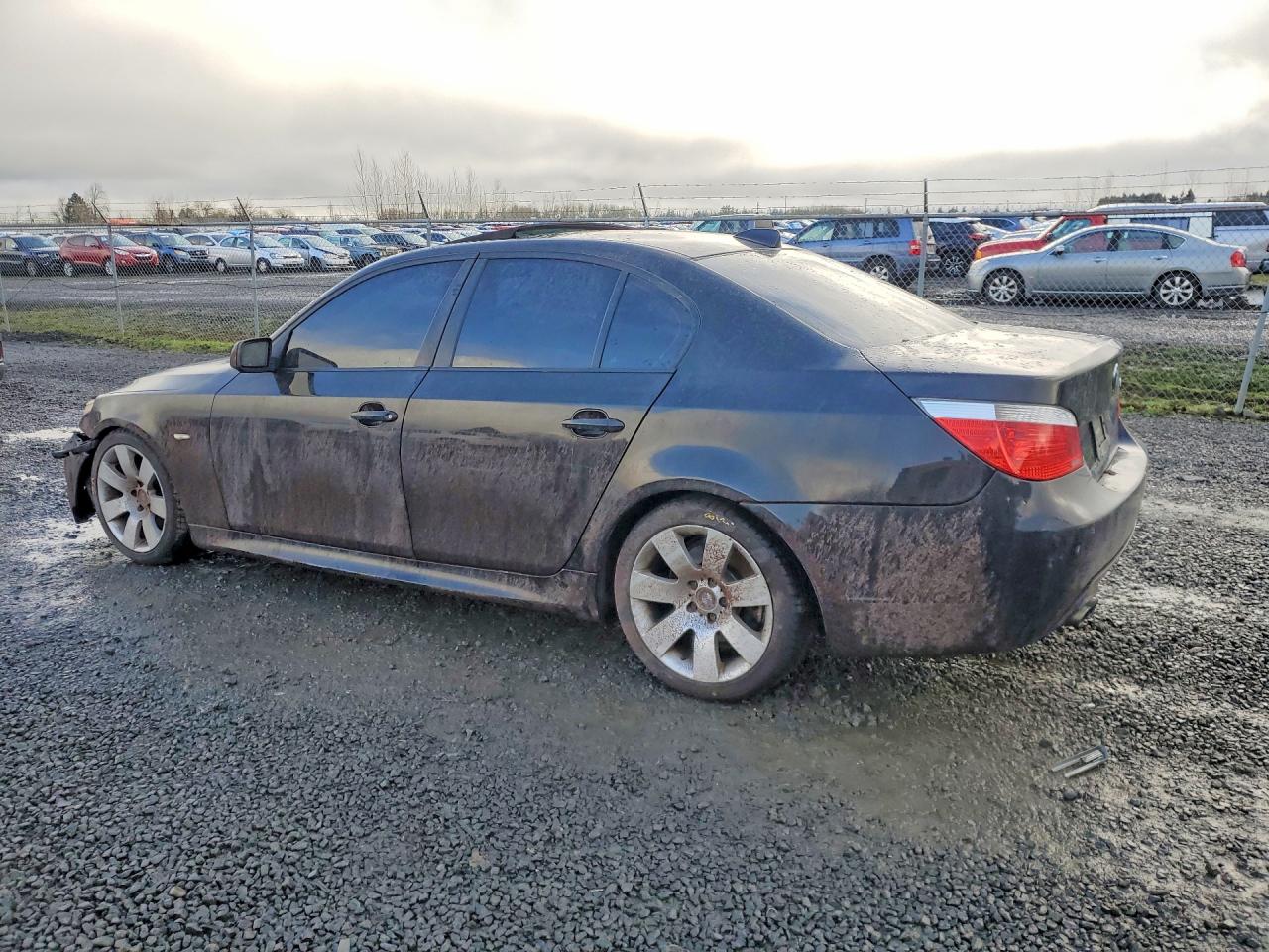 2007 Bmw 530 I Black vin: WBANE73567CM57778