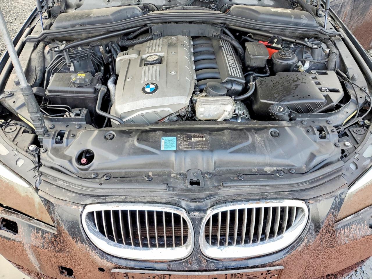 2007 Bmw 530 I Black vin: WBANE73567CM57778