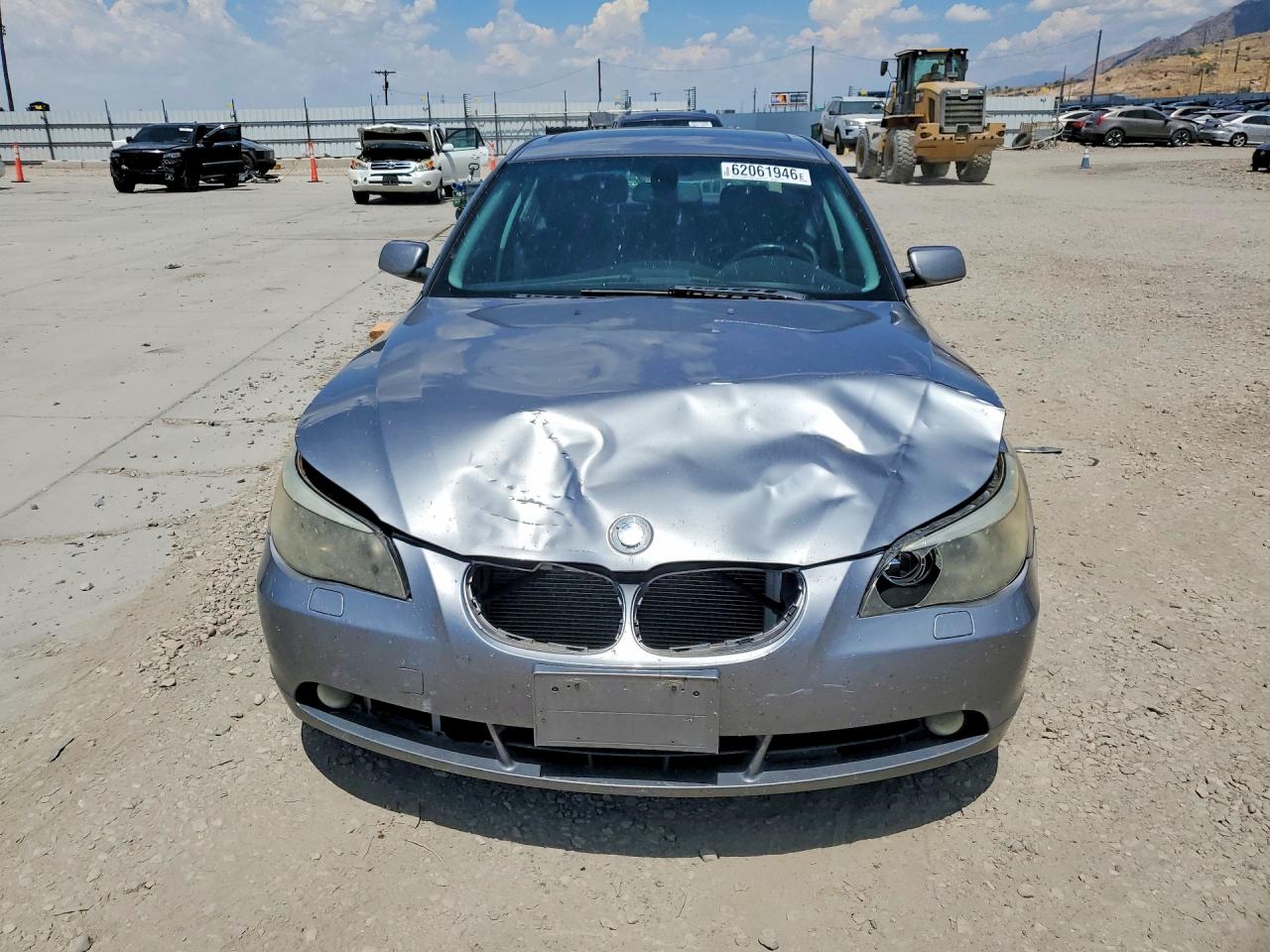 2006 Bmw 530 I Silver vin: WBANE73576CM36971
