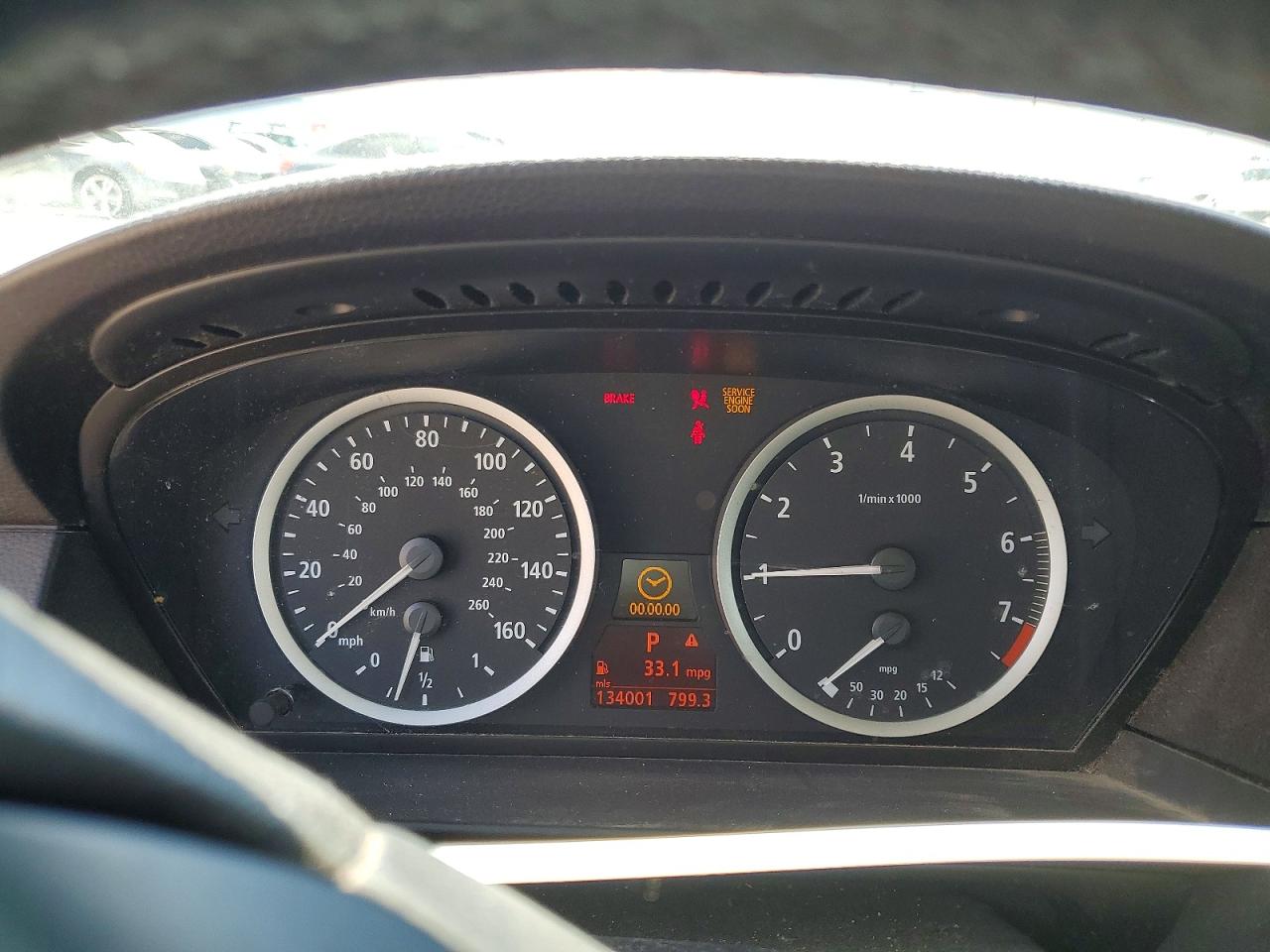 2006 Bmw 530 I Silver vin: WBANE73576CM36971