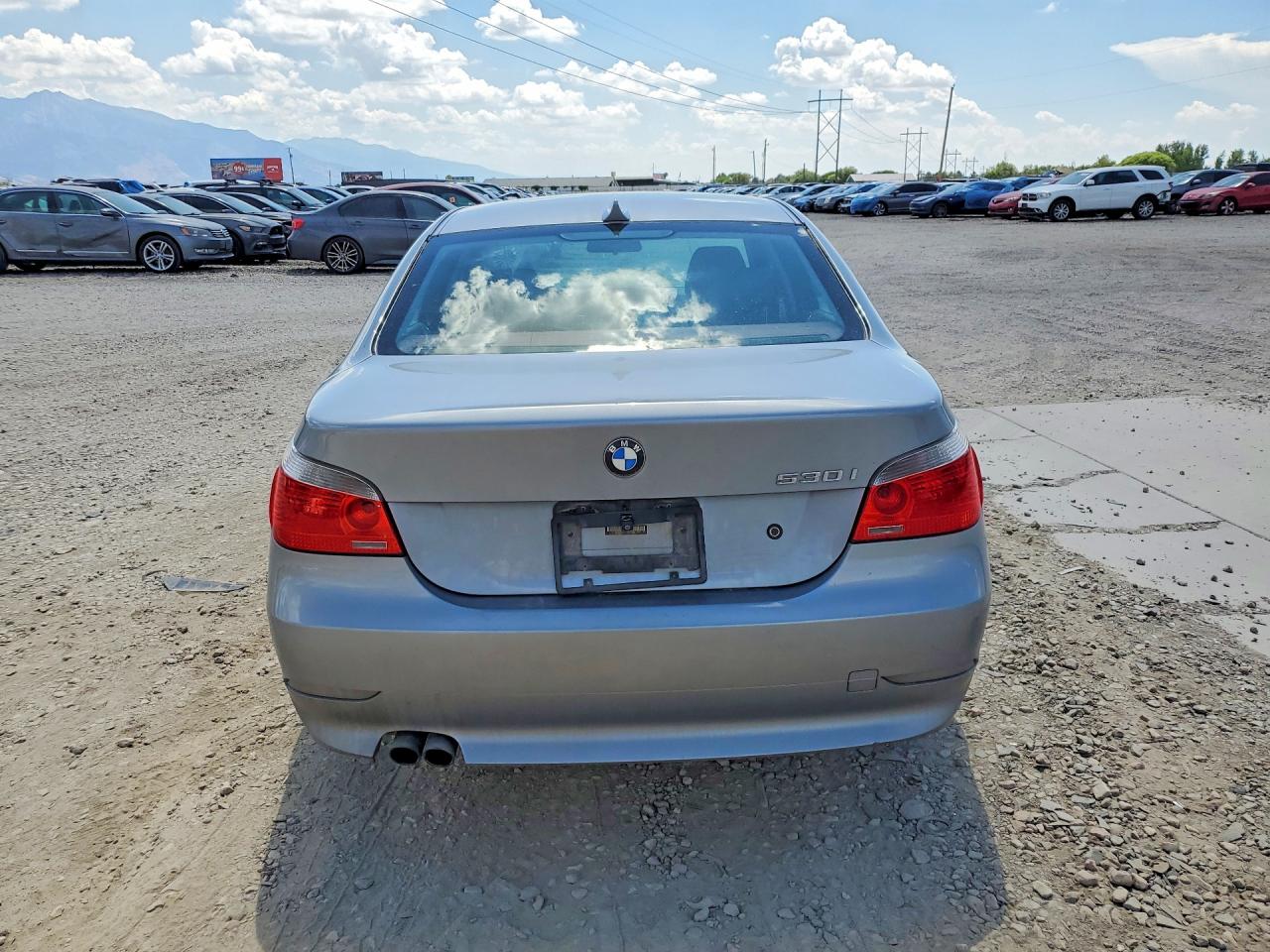 2006 Bmw 530 I Silver vin: WBANE73576CM36971