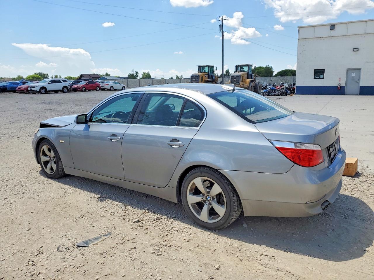 2006 Bmw 530 I Silver vin: WBANE73576CM36971