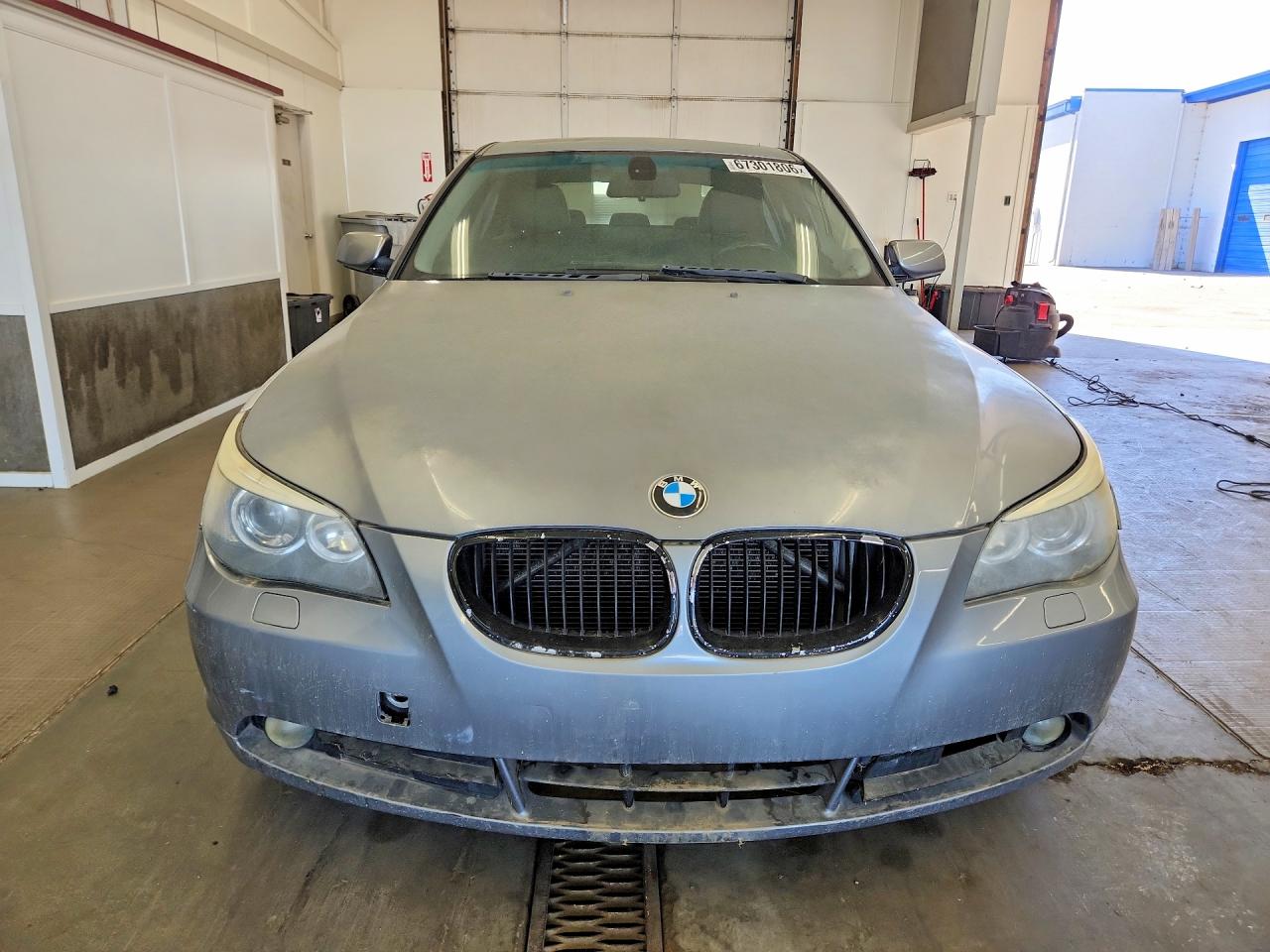 2006 Bmw 530 I Silver vin: WBANE73586CM32816