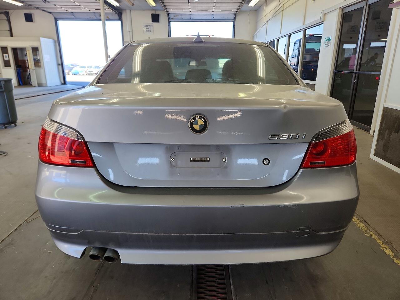 2006 Bmw 530 I Silver vin: WBANE73586CM32816