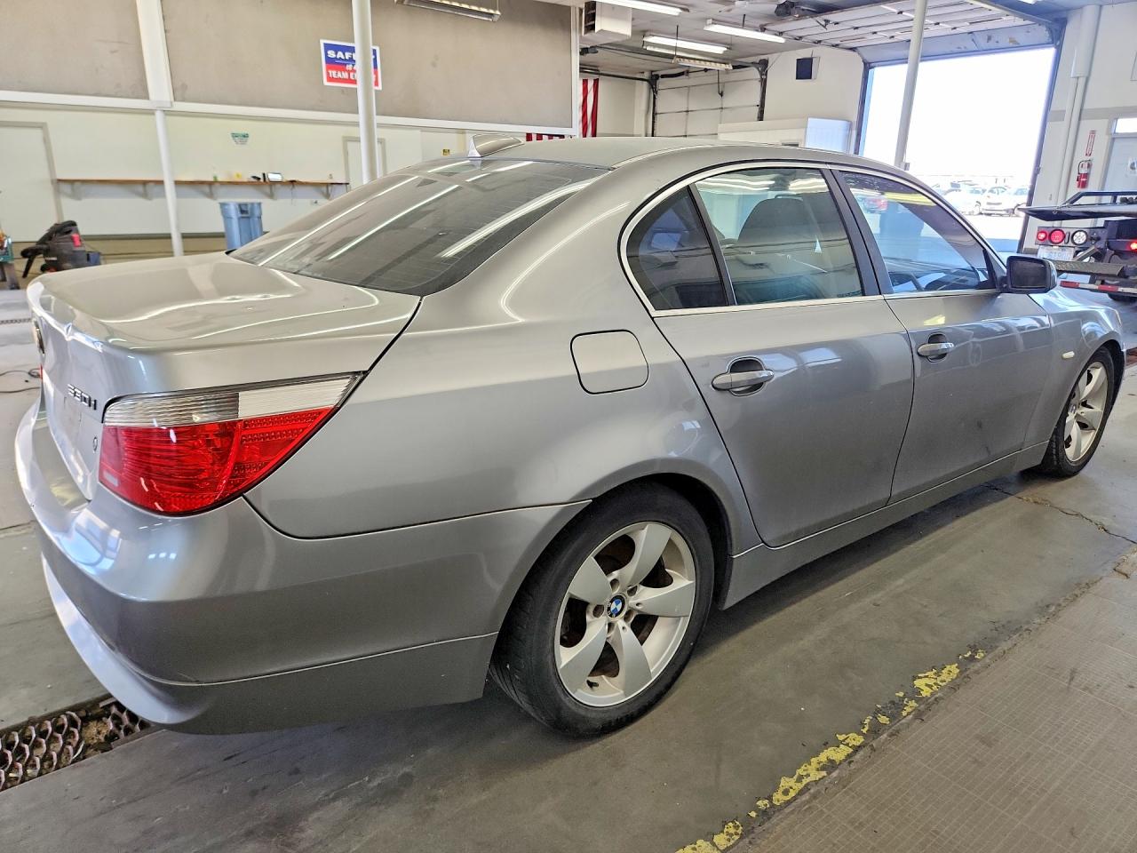 2006 Bmw 530 I Silver vin: WBANE73586CM32816