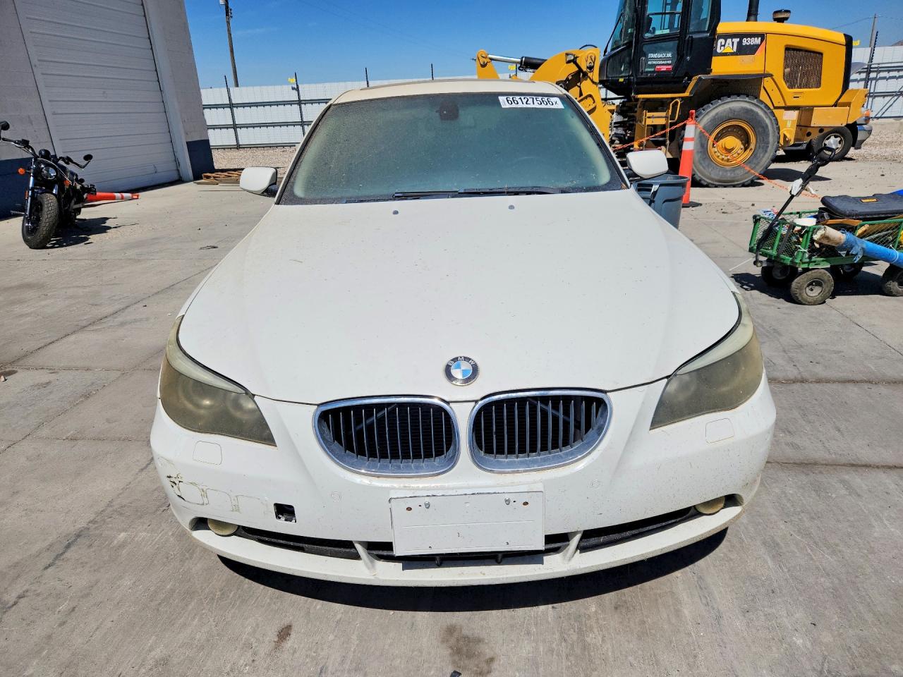 2006 Bmw 530 I White vin: WBANE73586CM33982