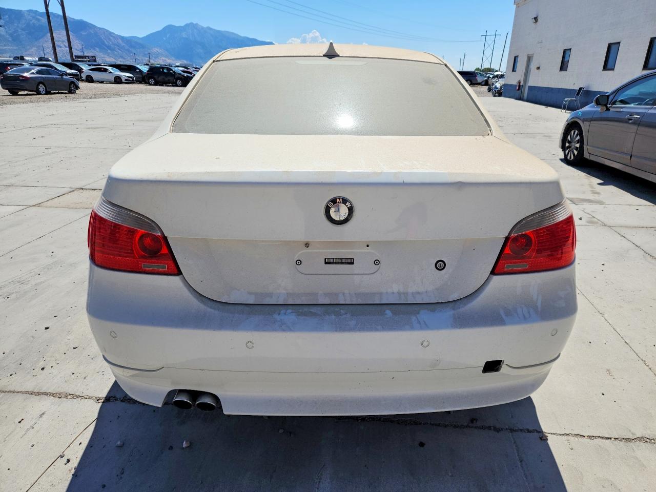 2006 Bmw 530 I White vin: WBANE73586CM33982