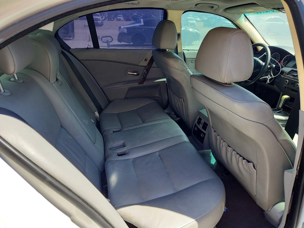 2006 Bmw 530 I White vin: WBANE73586CM33982