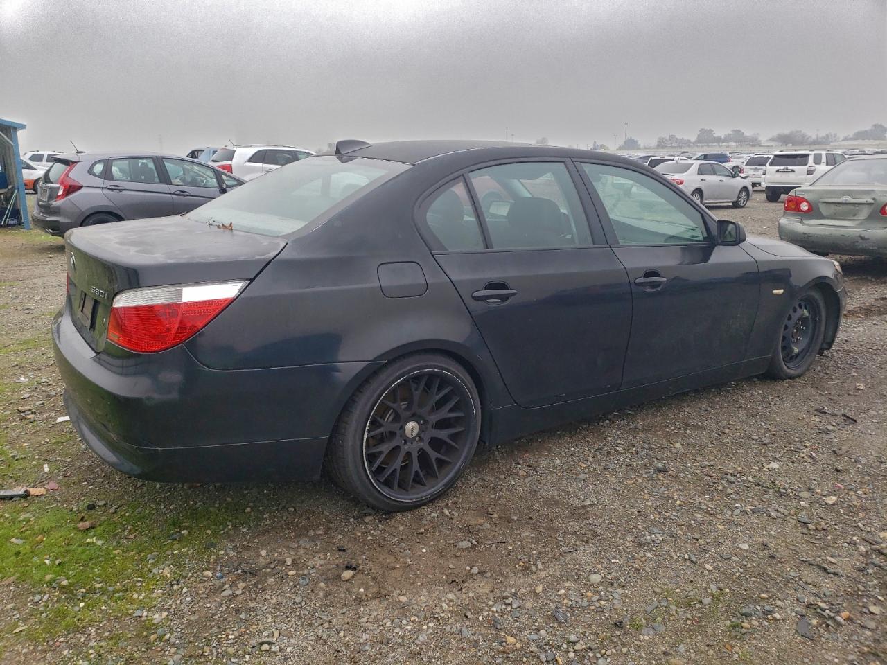 2007 Bmw 530 I Black vin: WBANE73587CM45616
