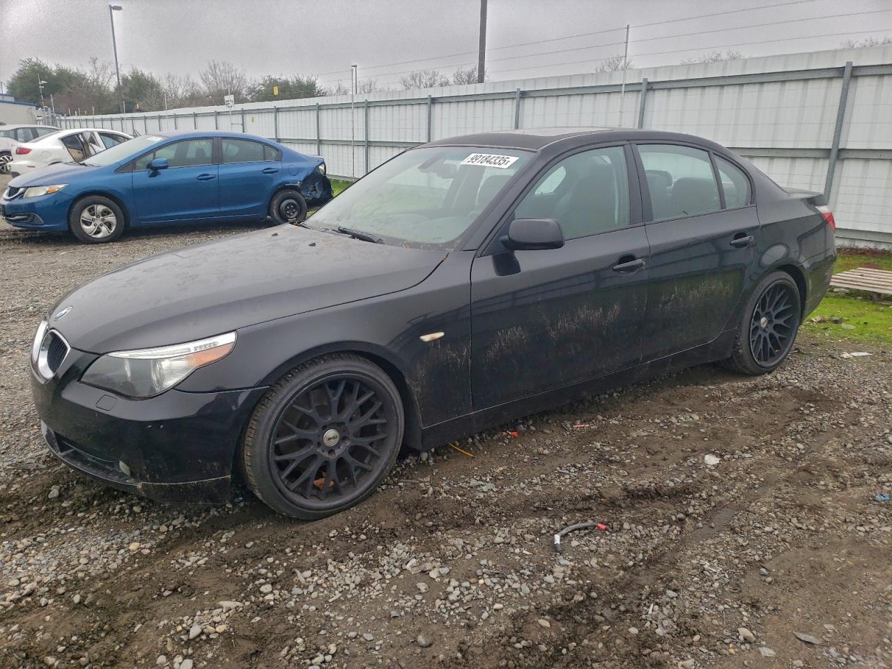 2007 Bmw 530 I Black vin: WBANE73587CM45616