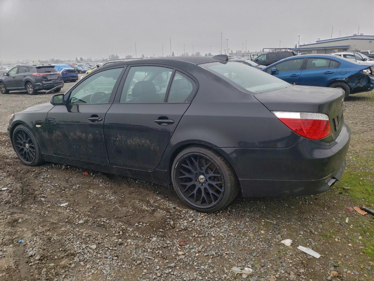 2007 Bmw 530 I Black vin: WBANE73587CM45616