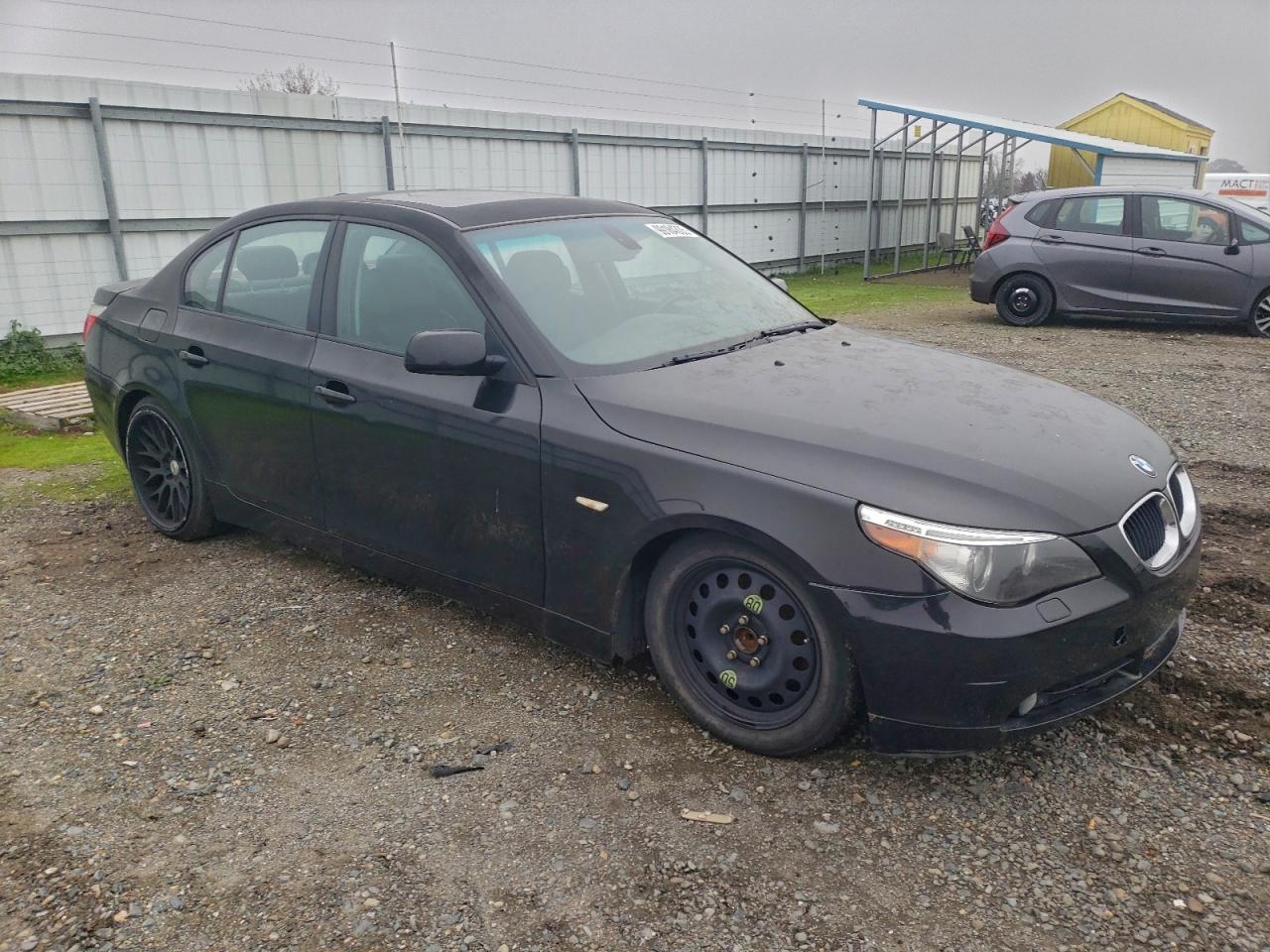 2007 Bmw 530 I Black vin: WBANE73587CM45616