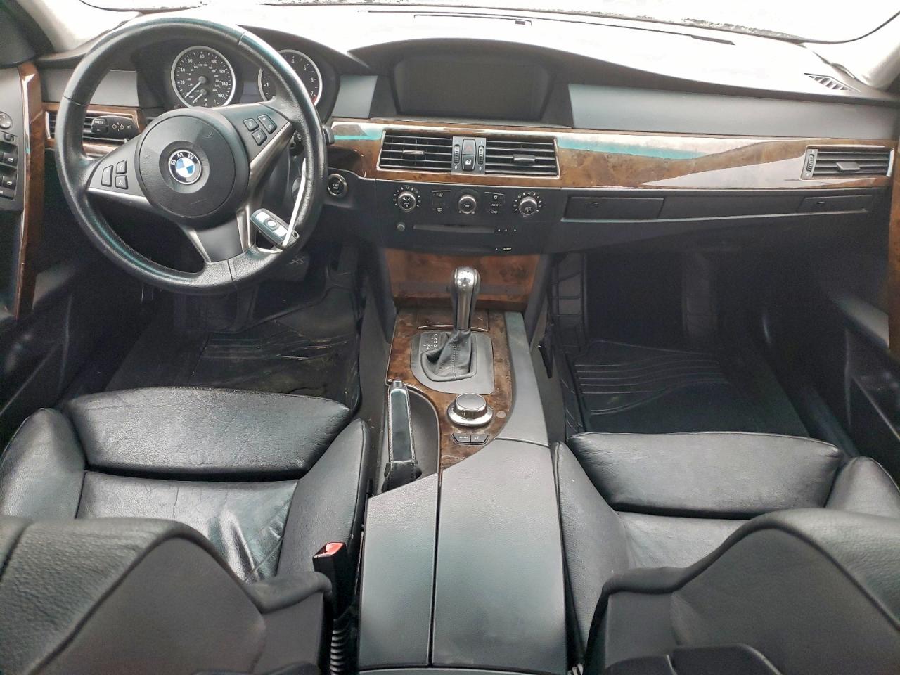 2007 Bmw 530 I Black vin: WBANE73587CM45616