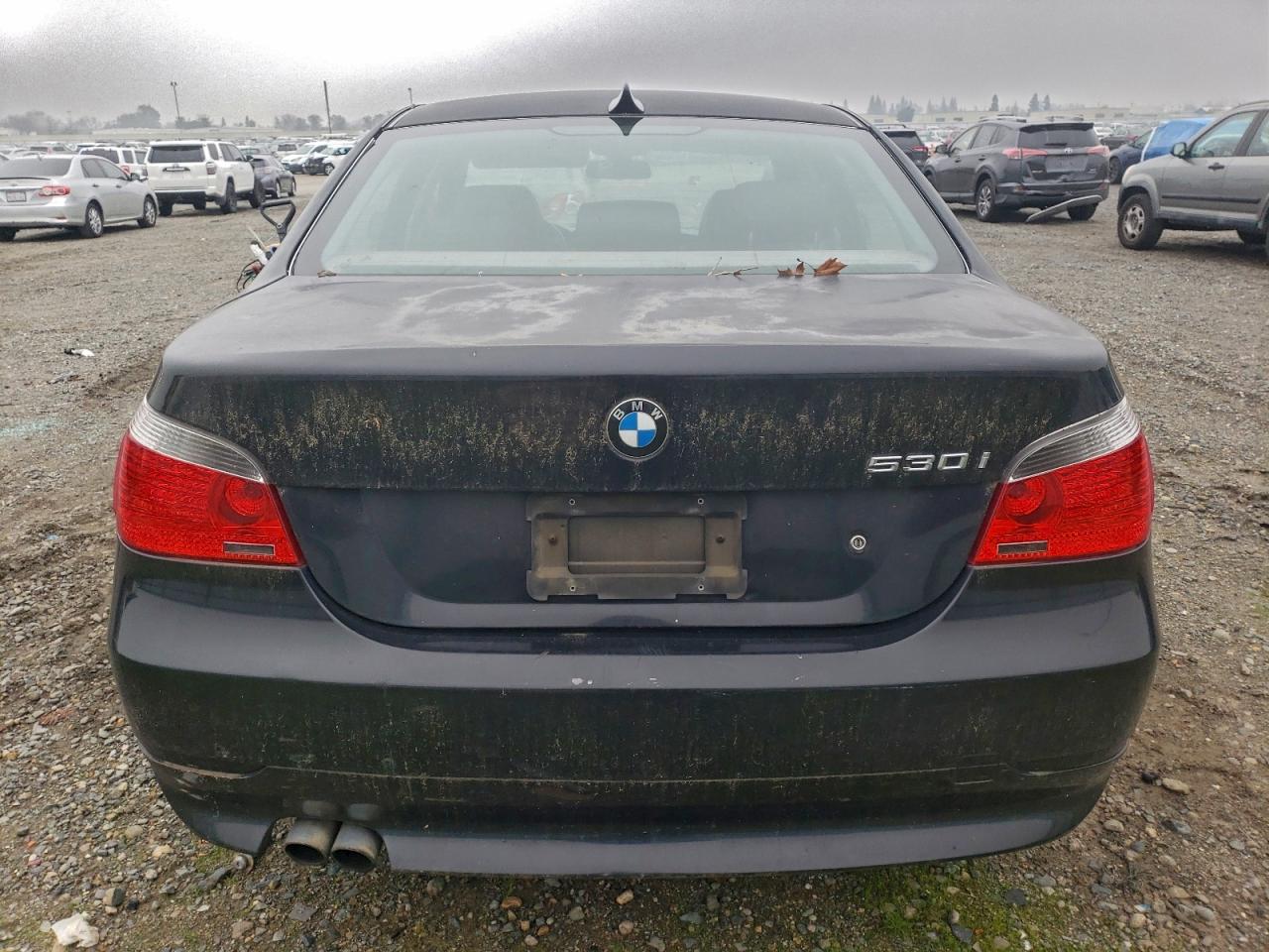 2007 Bmw 530 I Black vin: WBANE73587CM45616