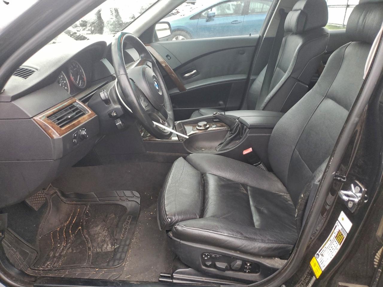 2007 Bmw 530 I Black vin: WBANE73587CM45616