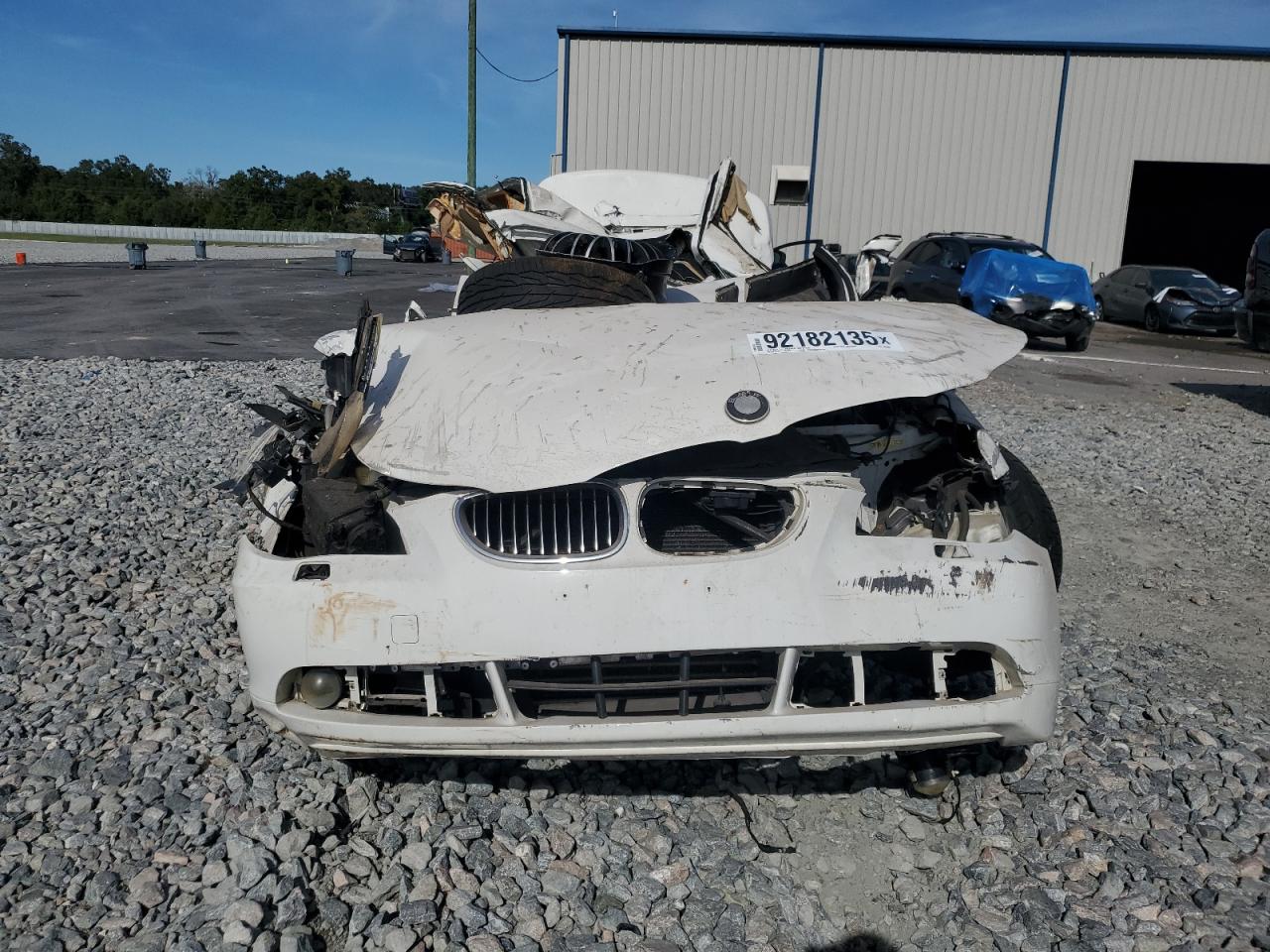 2007 Bmw 530 I Белый vin: WBANE73597CM55362