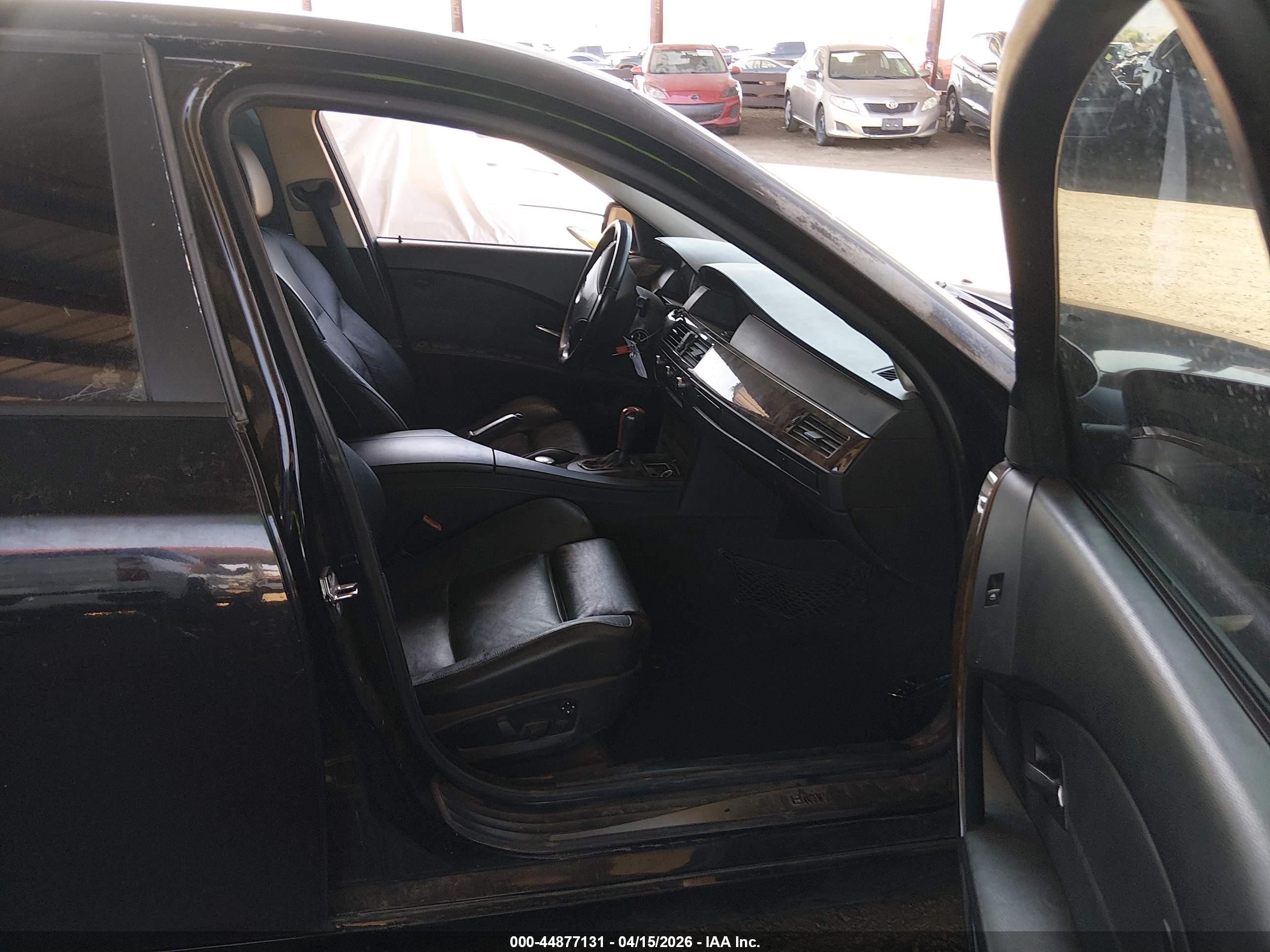 2006 Bmw 530i   Black vin: WBANE735X6CM37791