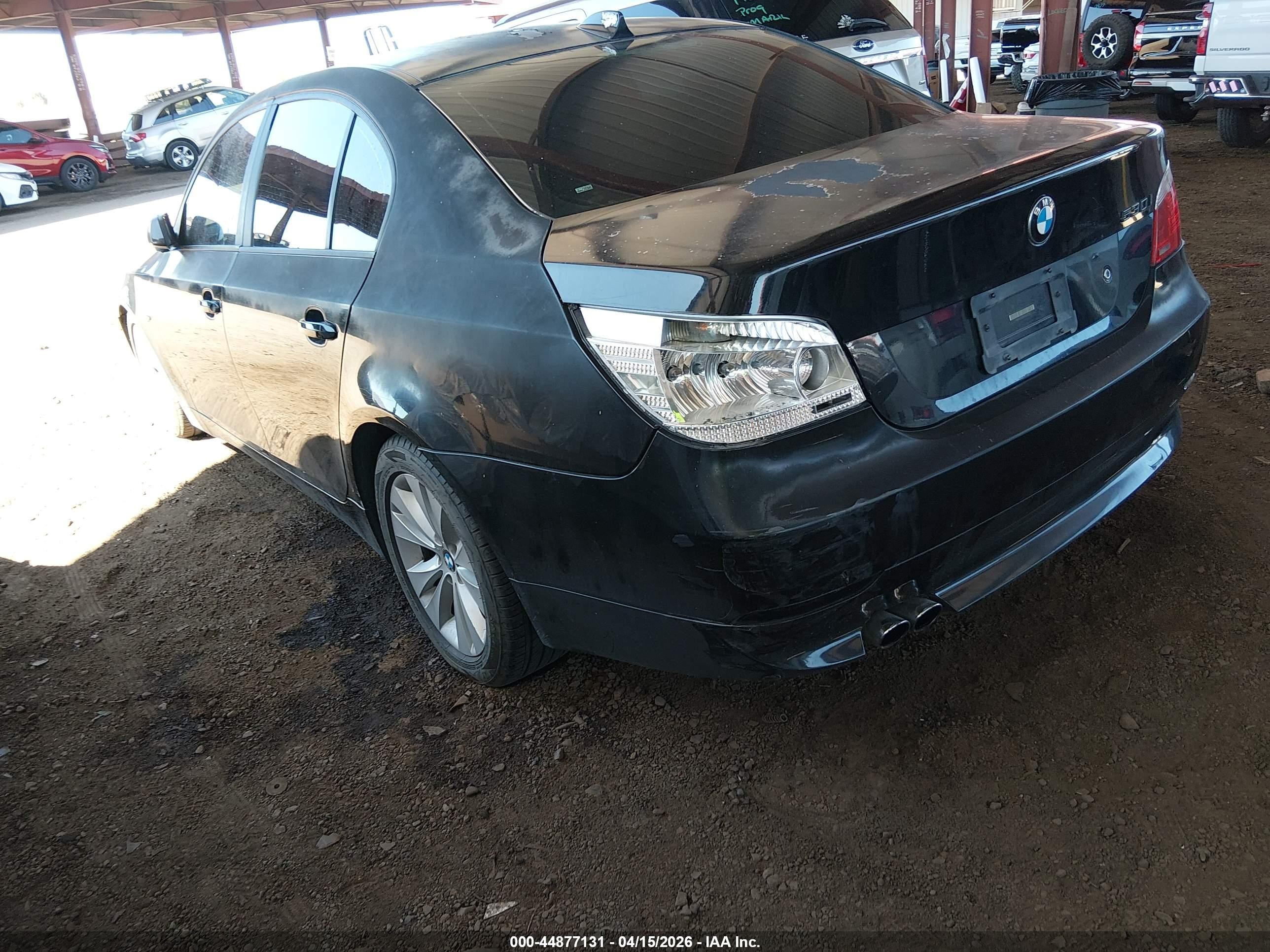 2006 Bmw 530i   Black vin: WBANE735X6CM37791