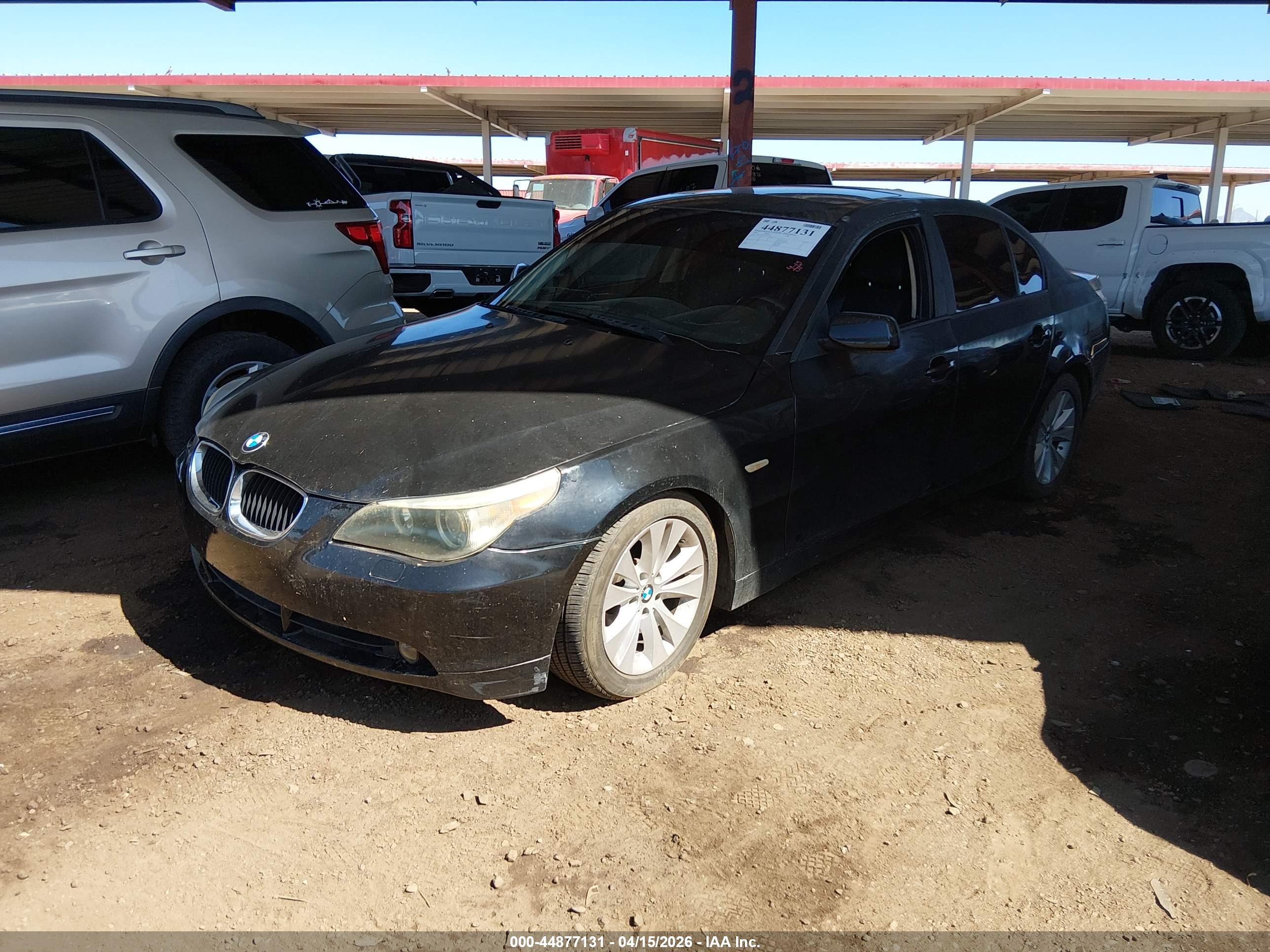 2006 Bmw 530i   Black vin: WBANE735X6CM37791