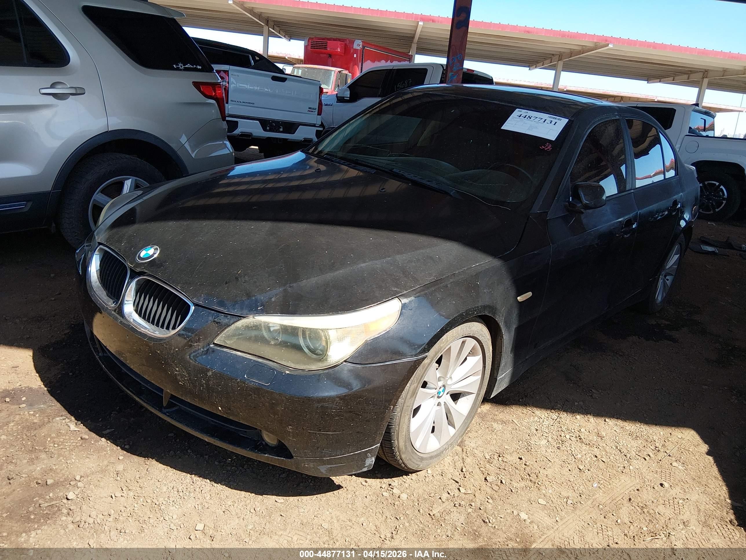 2006 Bmw 530i   Black vin: WBANE735X6CM37791