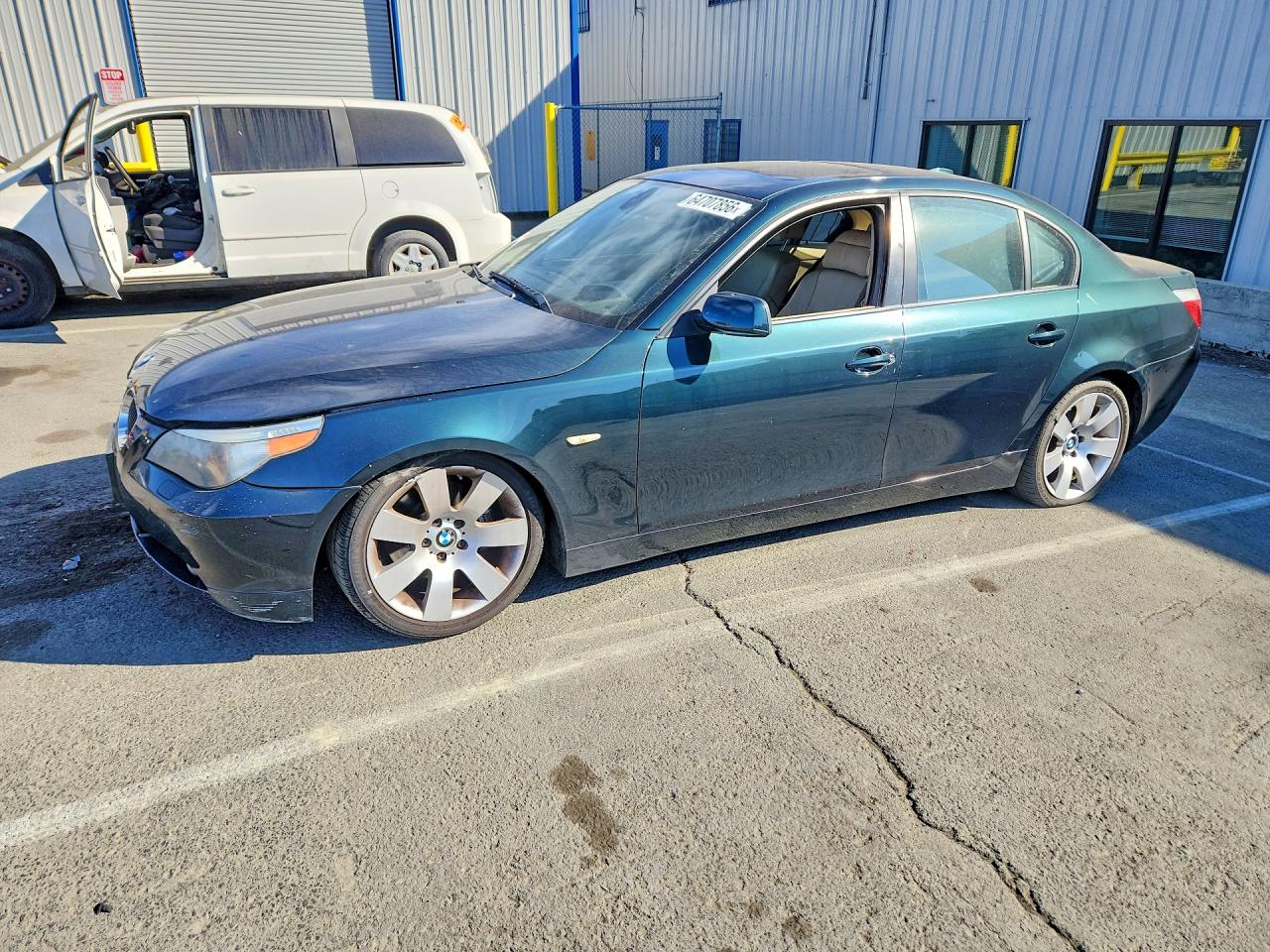 2007 Bmw 530 I Green vin: WBANE735X7CM45861