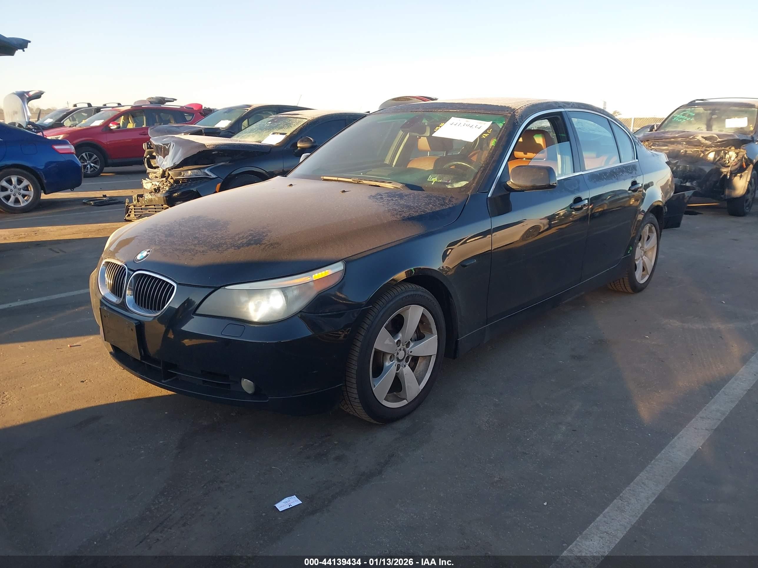 2006 Bmw 525xi   Black vin: WBANF33506CS36455