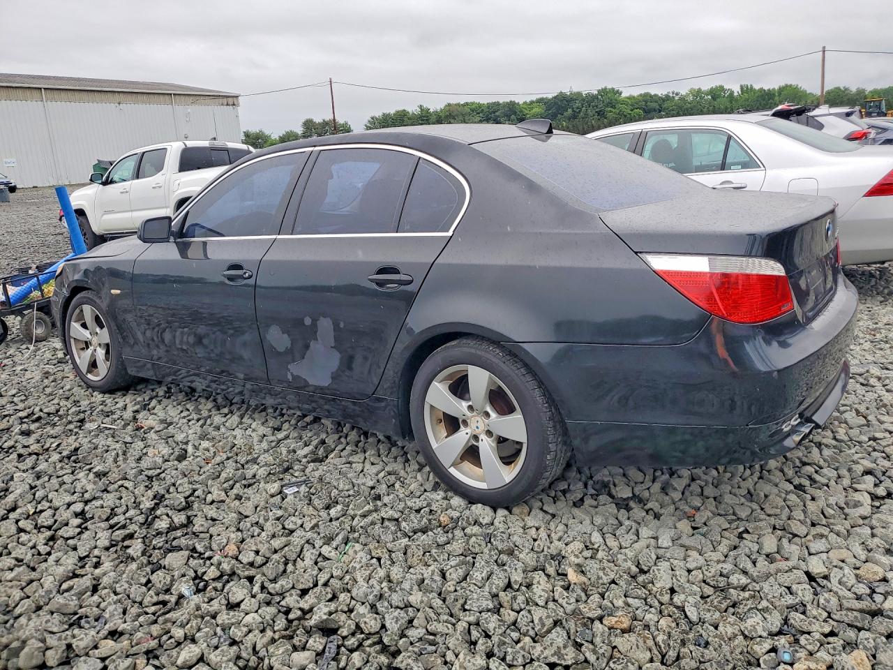 2007 Bmw 525 Xi Black vin: WBANF33507CS39051