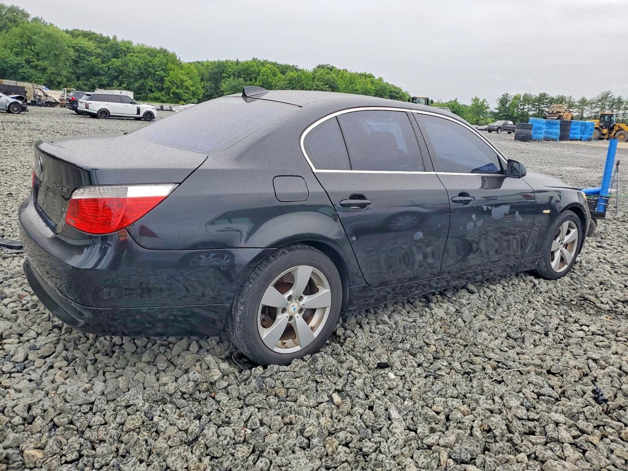 2007 Bmw 525 Xi Black vin: WBANF33507CS39051