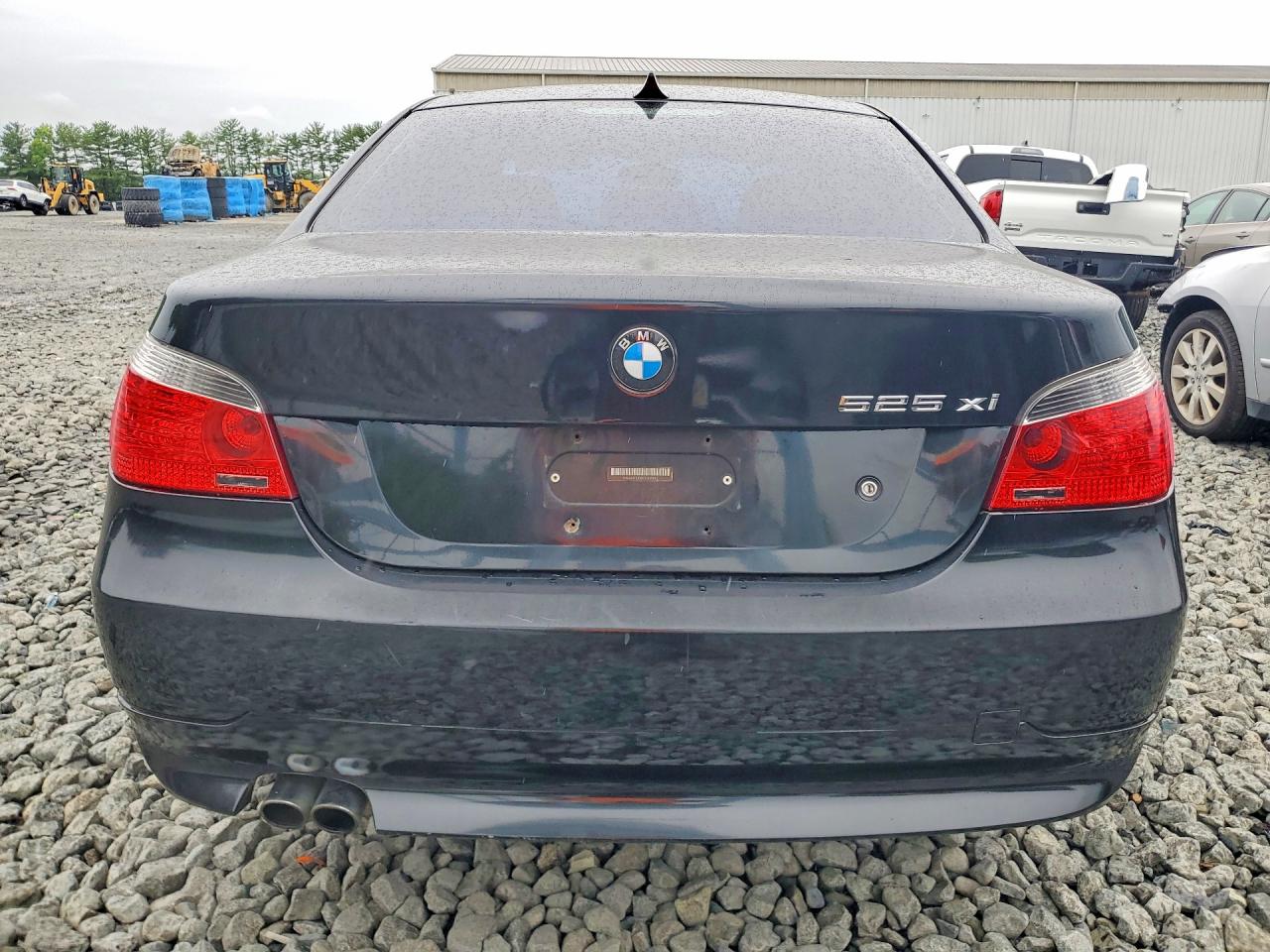 2007 Bmw 525 Xi Black vin: WBANF33507CS39051