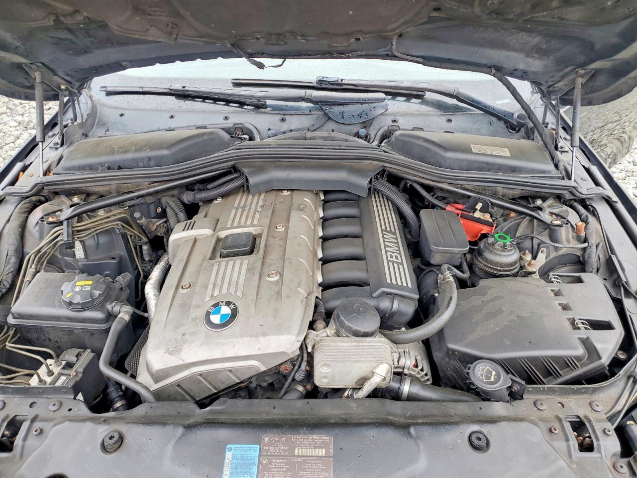 2007 Bmw 525 Xi Black vin: WBANF33507CS39051