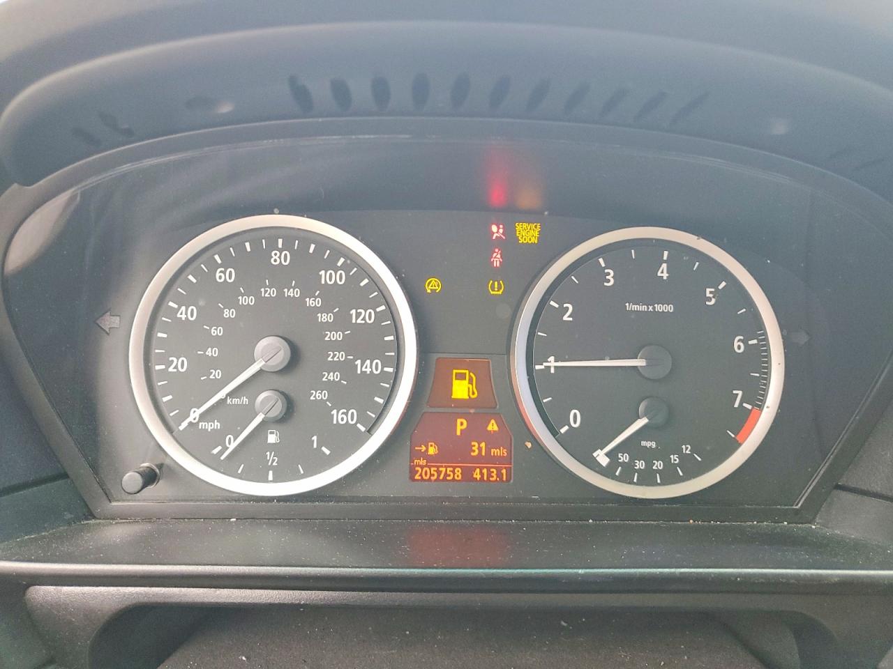 2007 Bmw 525 Xi Black vin: WBANF33507CS39051