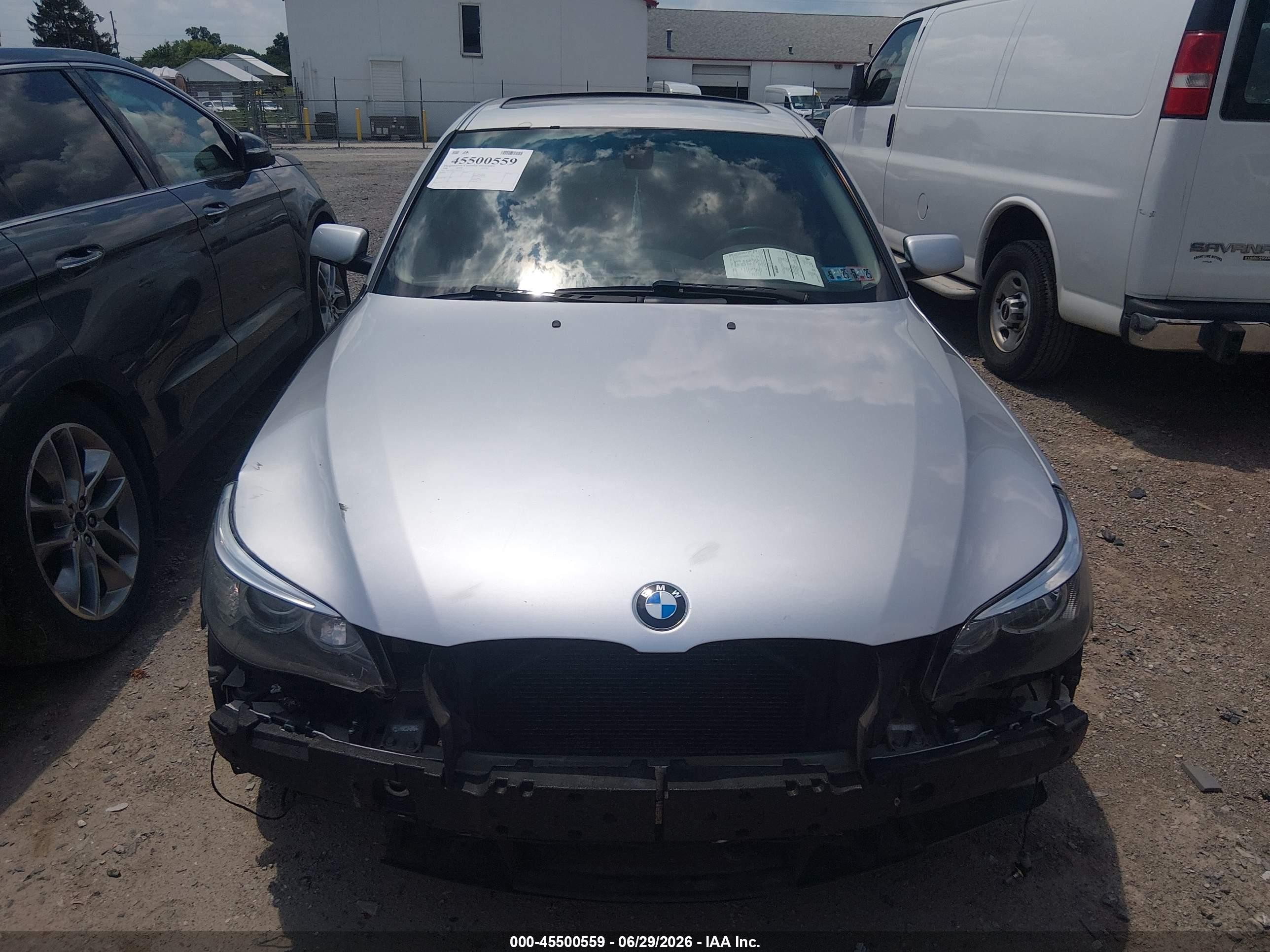 2006 Bmw 525xi   Silver vin: WBANF33516CS36724