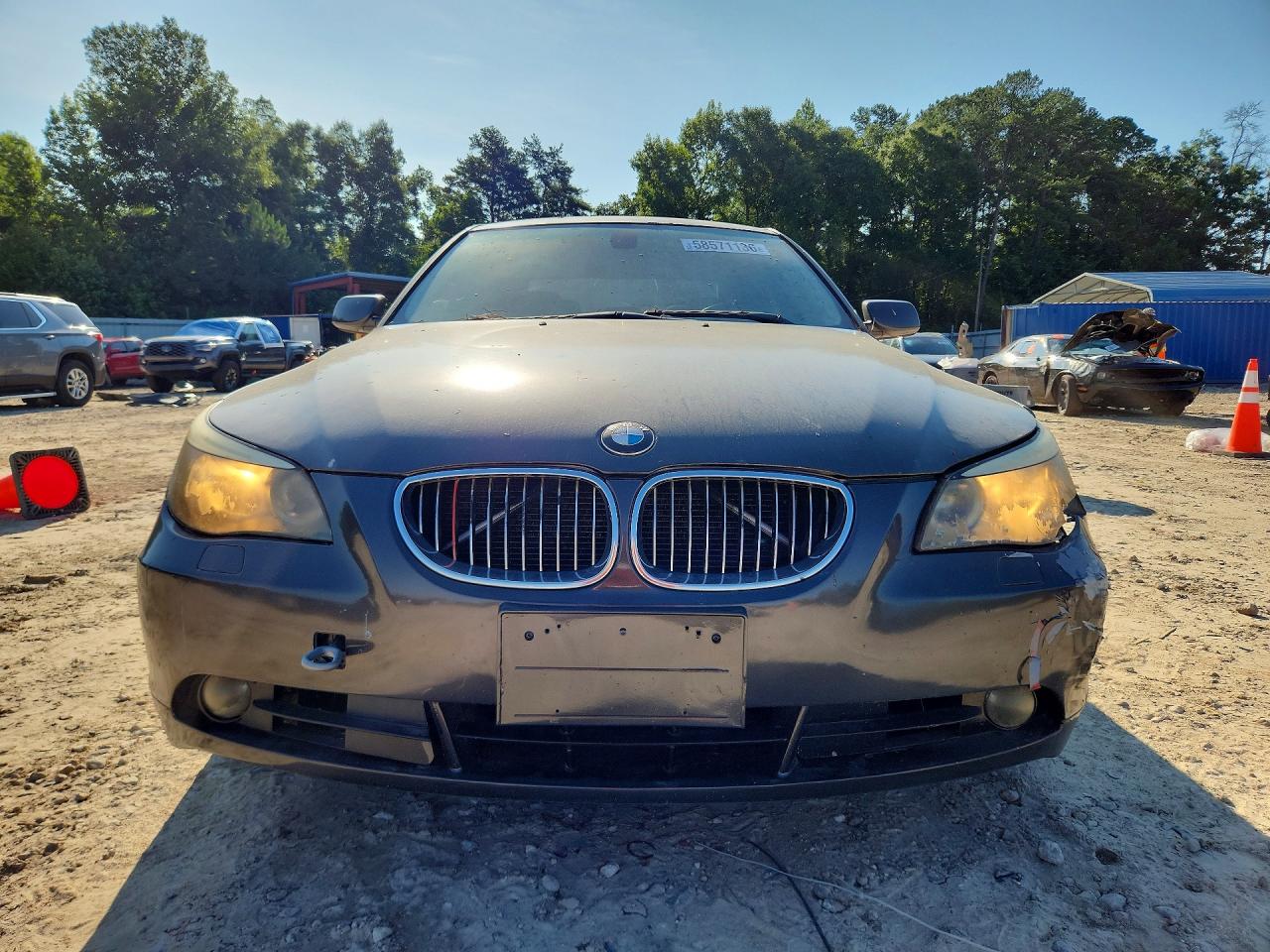 2006 Bmw 525 Xi Charcoal vin: WBANF33516CS37128
