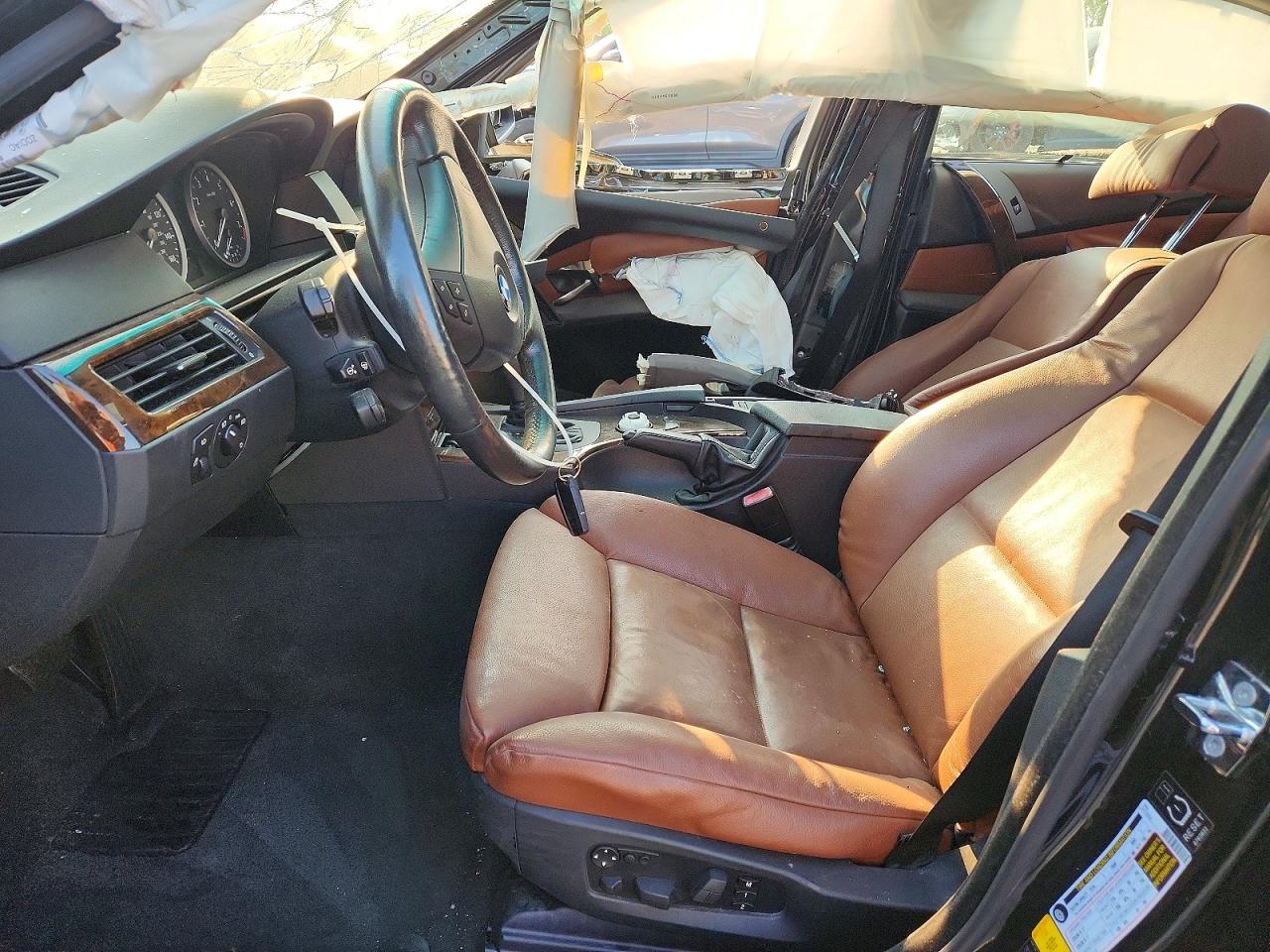 2006 Bmw 525 Xi Черный vin: WBANF33516CS37792