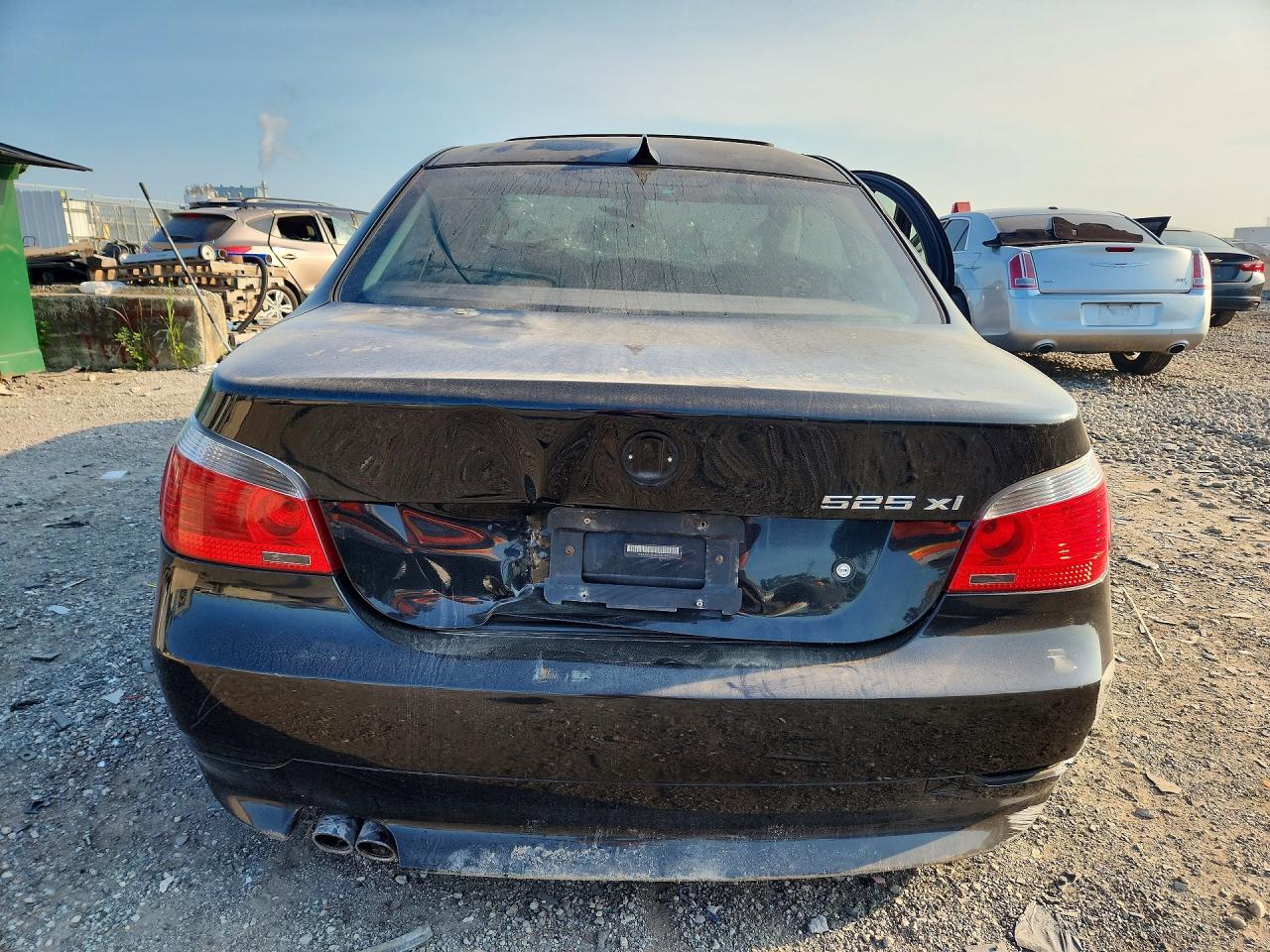 2006 Bmw 525 Xi Черный vin: WBANF33516CS37792