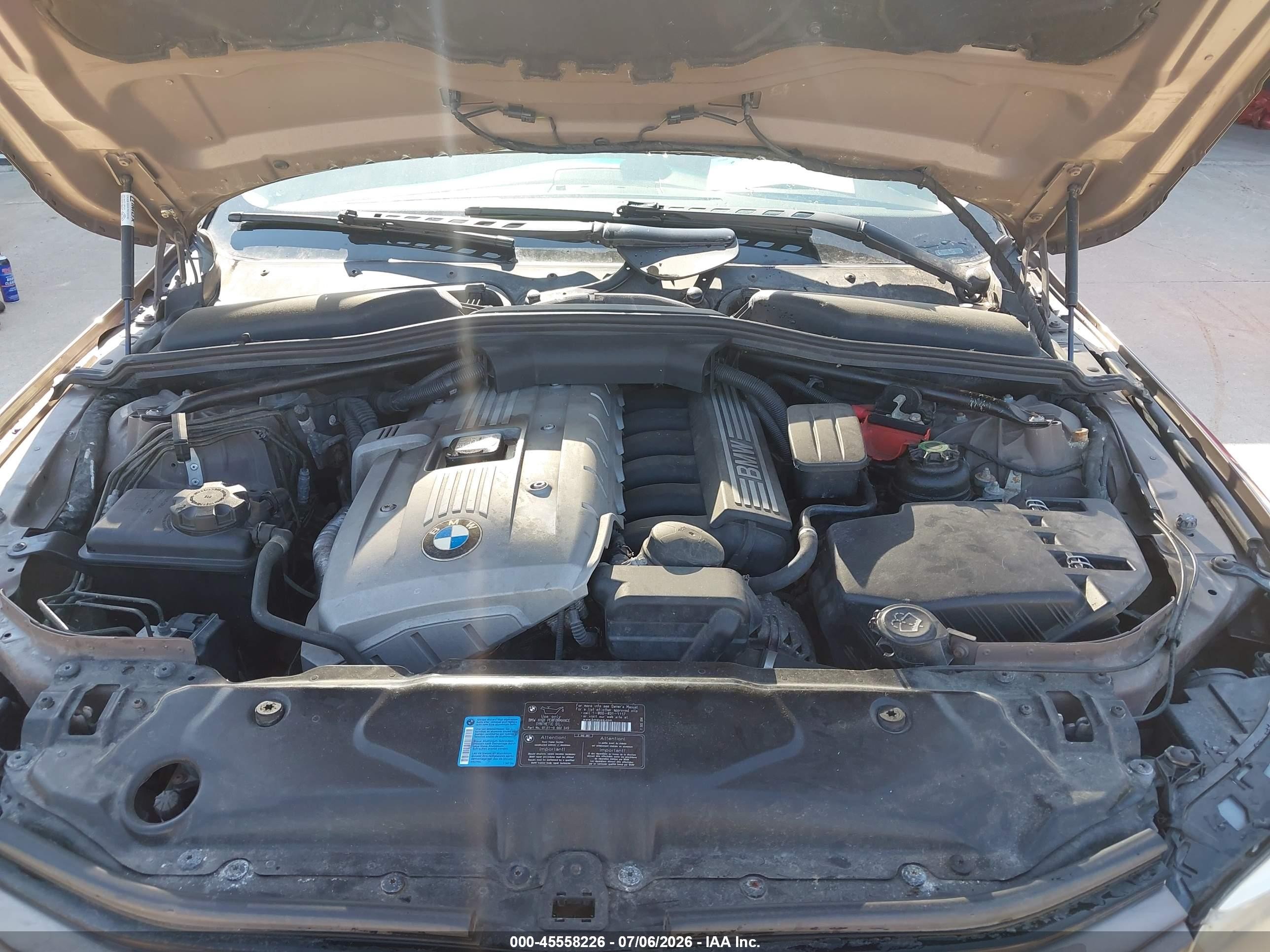 2007 Bmw 525xi   Brown vin: WBANF33517CS40550
