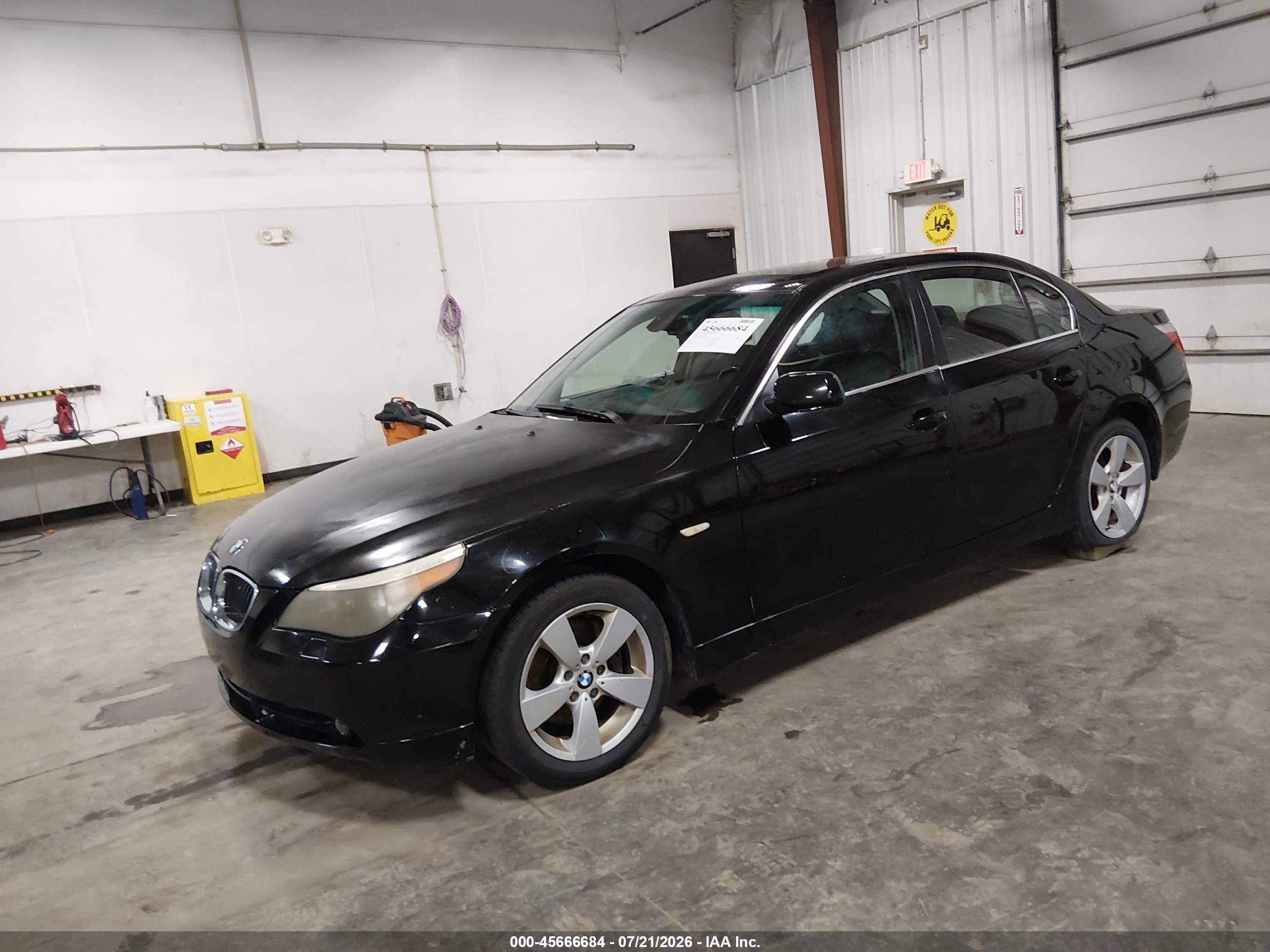 2006 Bmw 525xi   Black vin: WBANF33526CS36537