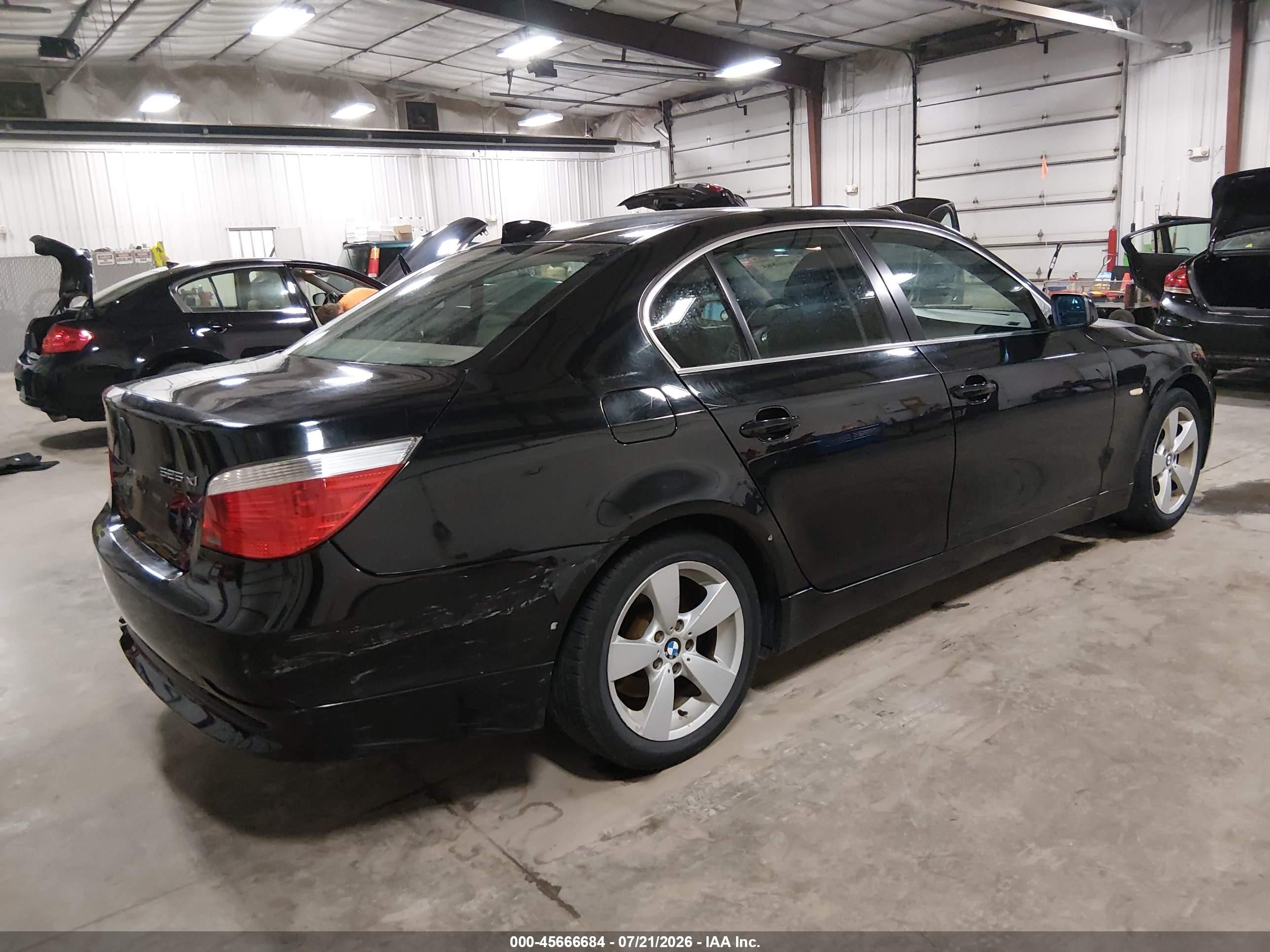 2006 Bmw 525xi   Black vin: WBANF33526CS36537
