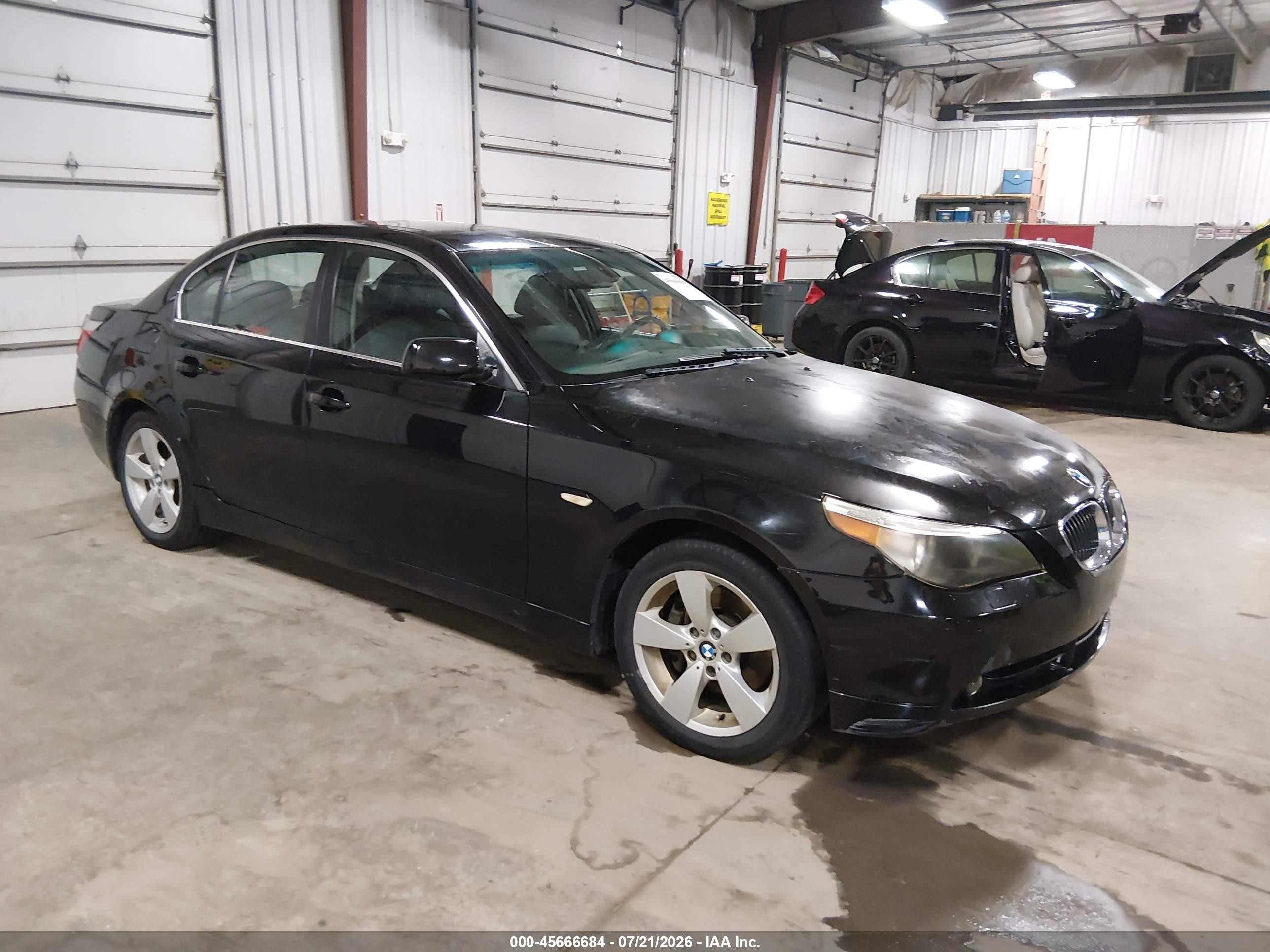 2006 Bmw 525xi   Black vin: WBANF33526CS36537