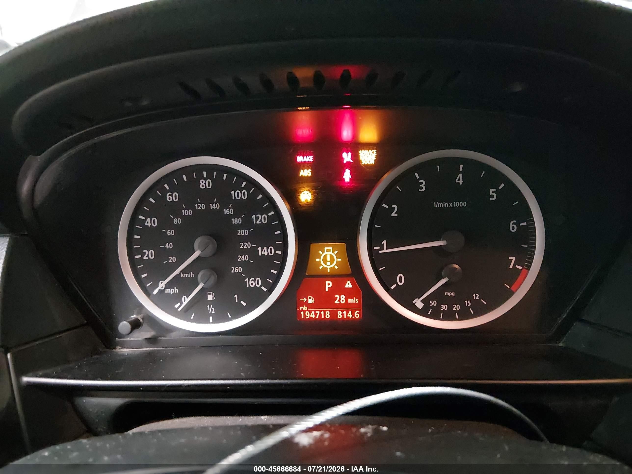 2006 Bmw 525xi   Black vin: WBANF33526CS36537