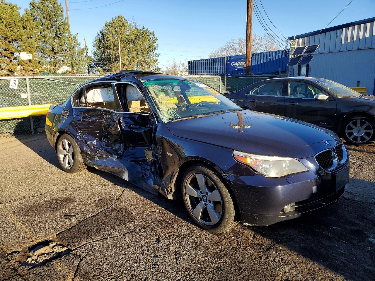 2006 Bmw 525 Xi Black vin: WBANF33596CB86951