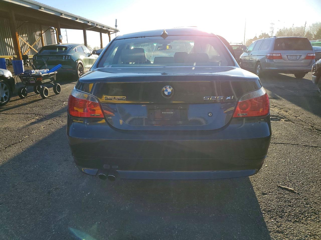 2006 Bmw 525 Xi Black vin: WBANF33596CB86951