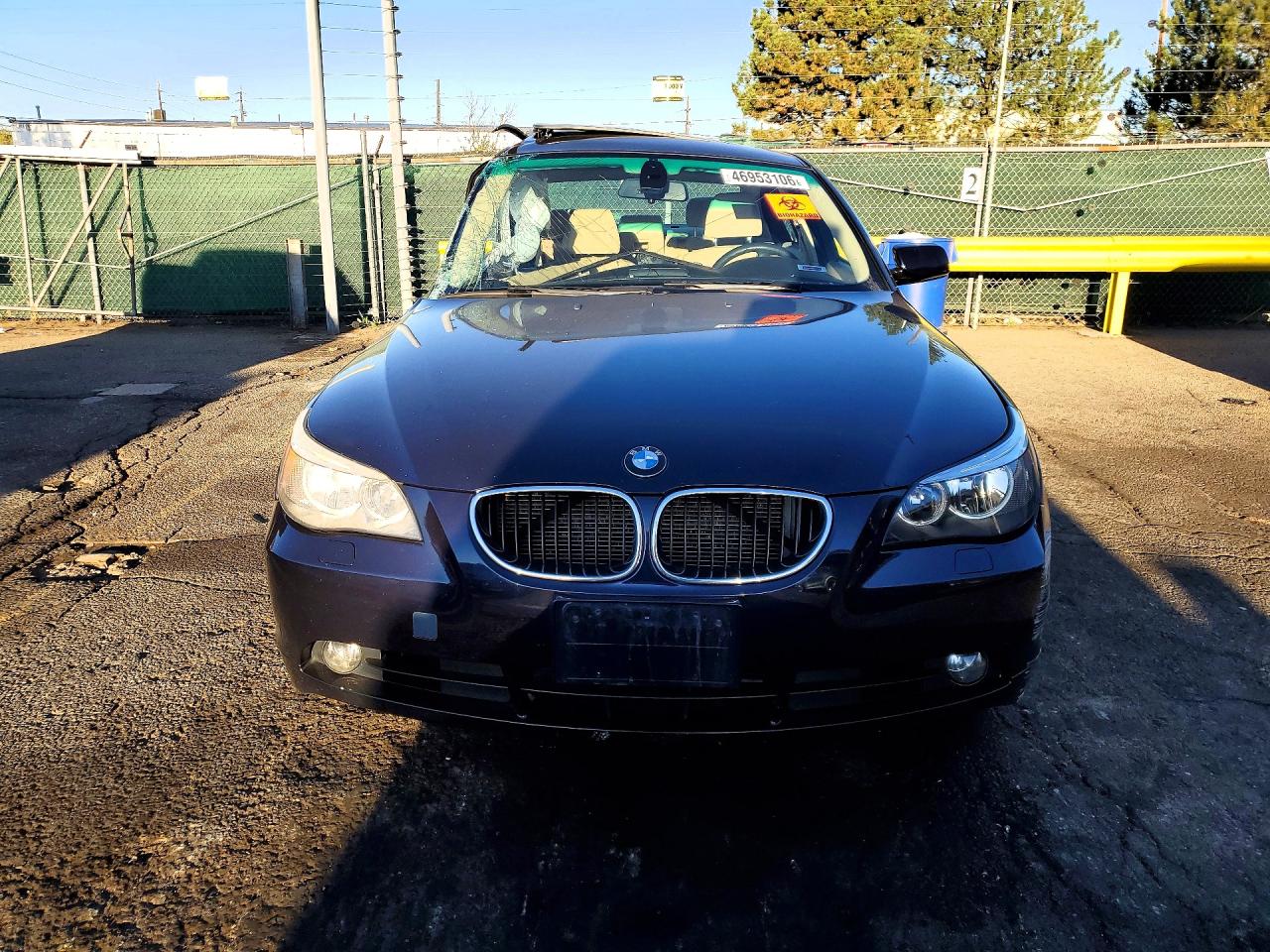 2006 Bmw 525 Xi Black vin: WBANF33596CB86951