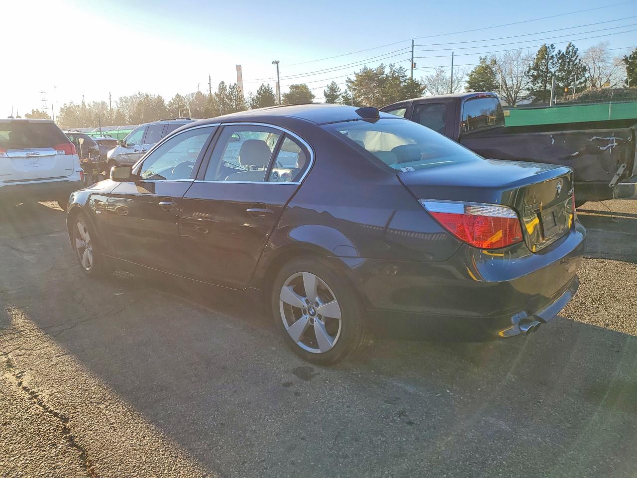 2006 Bmw 525 Xi Black vin: WBANF33596CB86951