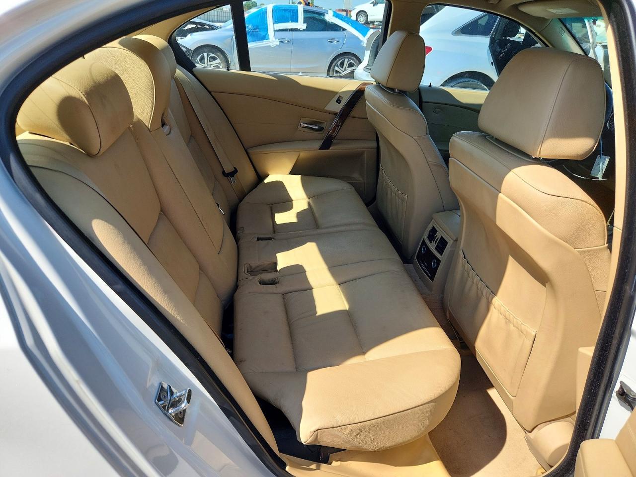 2007 Bmw 525 Xi White vin: WBANF335X7CS41454