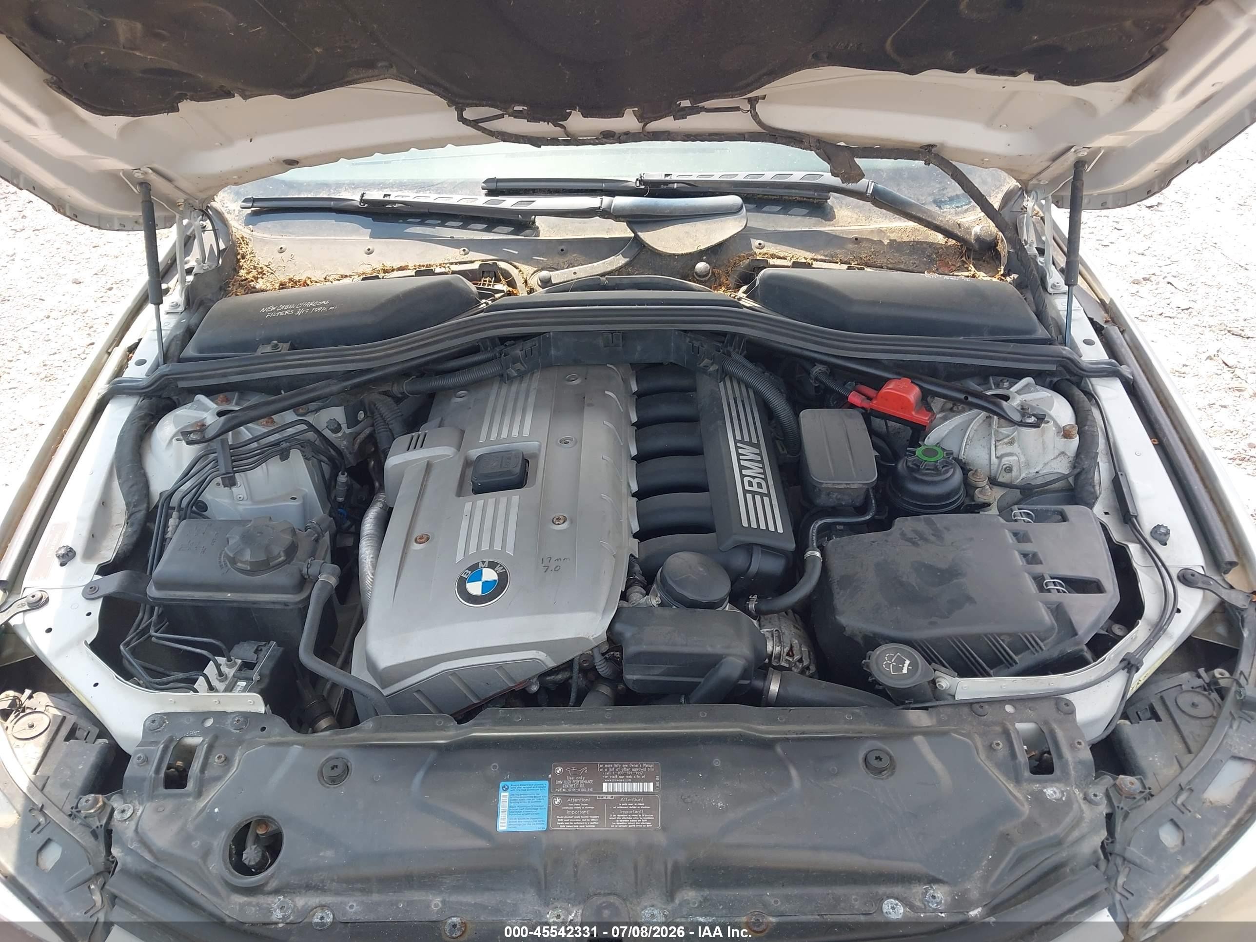 2007 Bmw 525xi   Silver vin: WBANF335X7CW71226