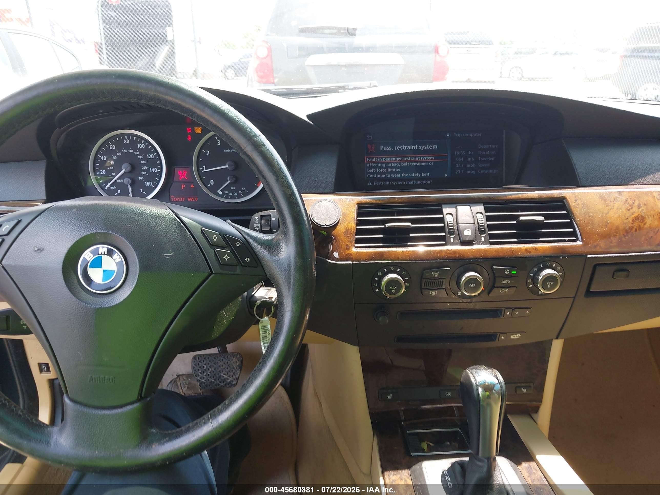 2007 Bmw 530xi   Green vin: WBANF73527CU21390